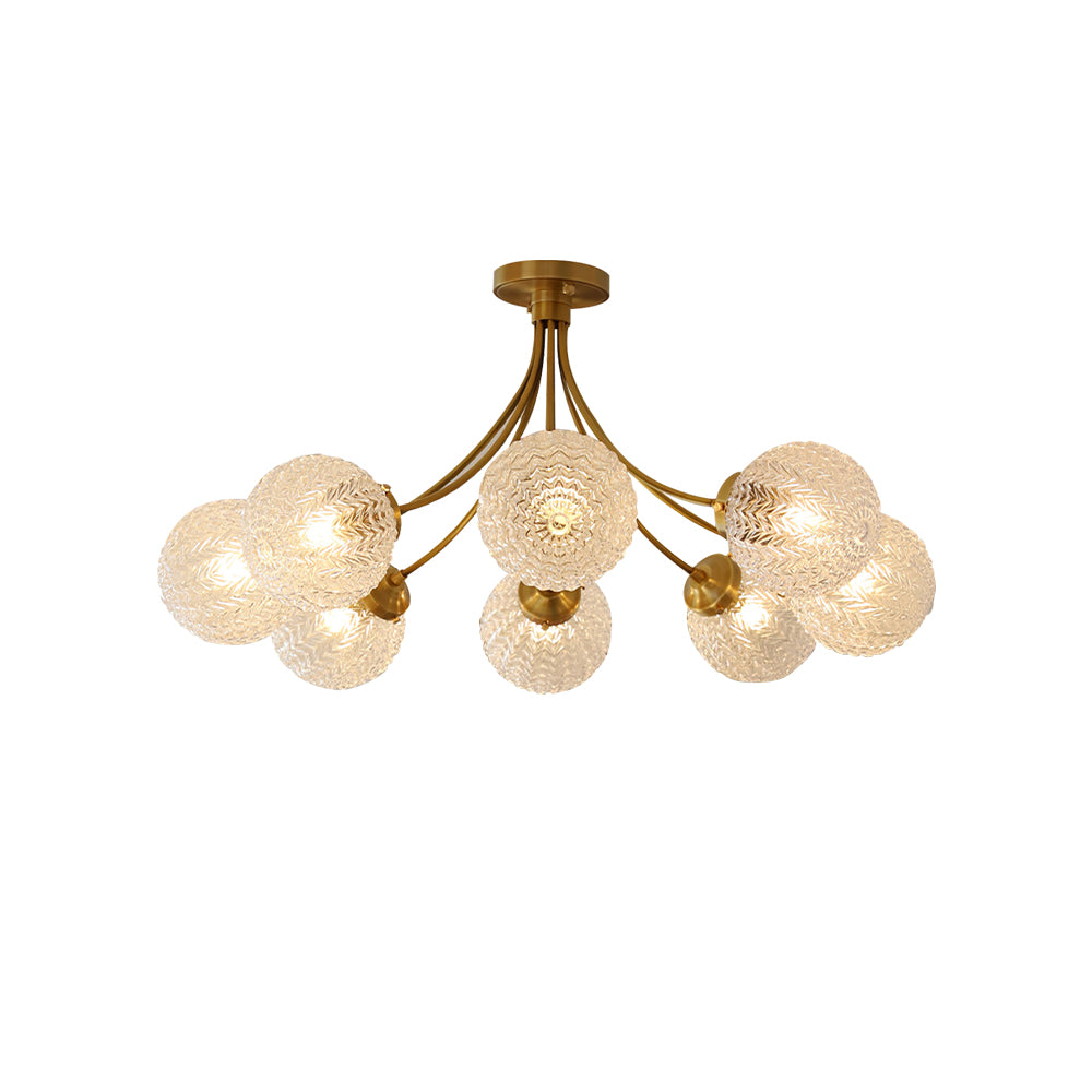 Retro Glass Ceiling Lamp - Lumpaz