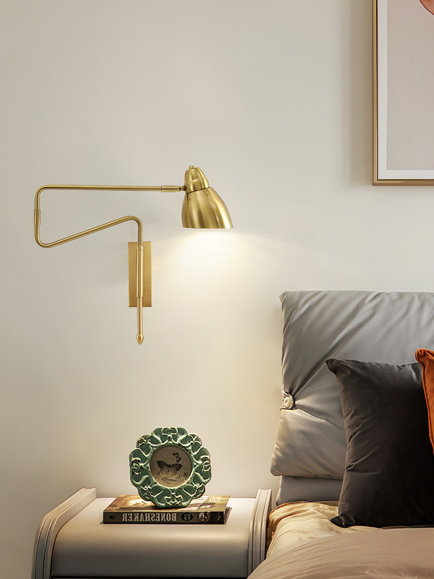 Long Arm Rotating Wall Lamp - Lumpaz
