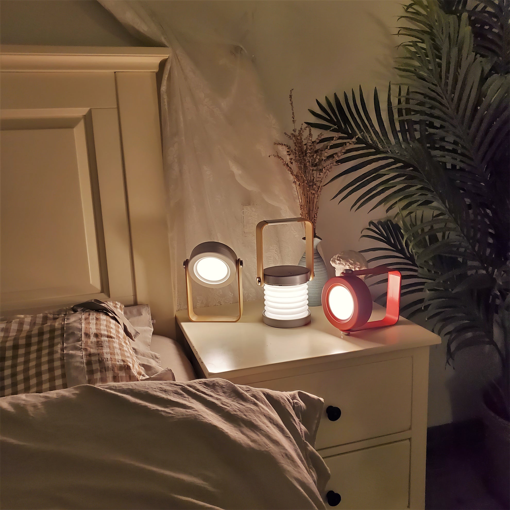 Portable Lantern Table Lamp - Lumpaz