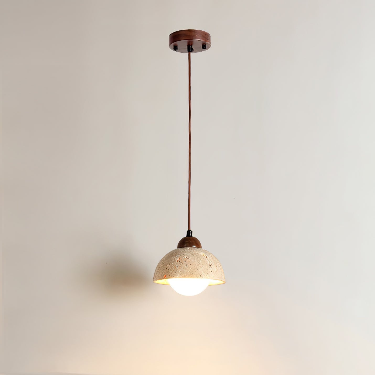 Travertine Pendant Lamp - Lumpaz