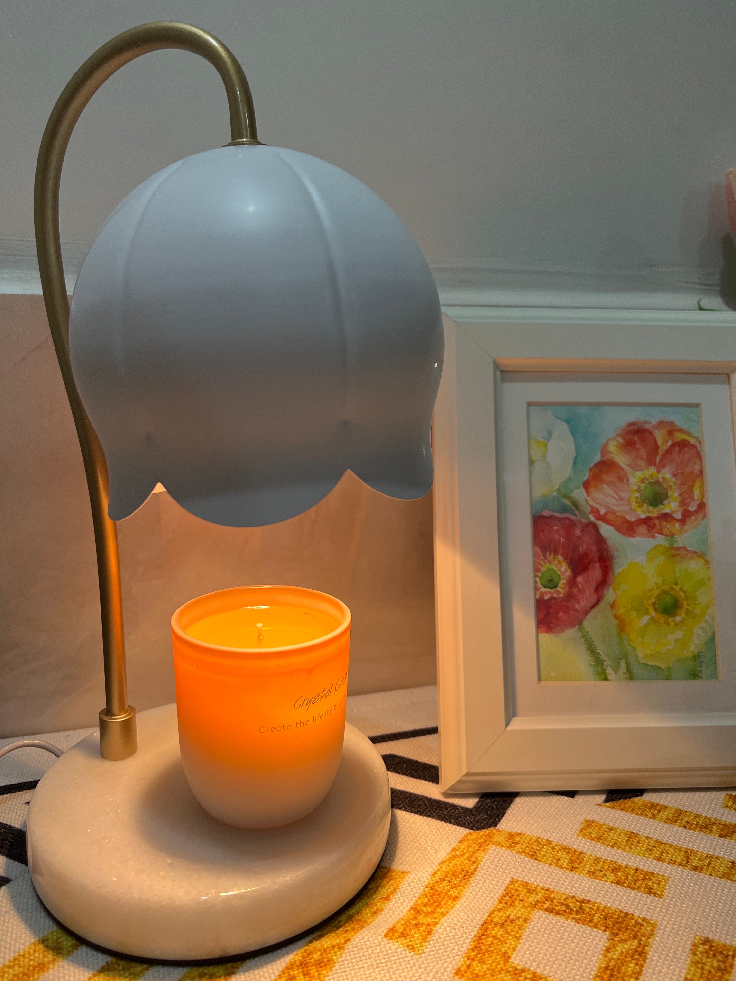 Flower Candle Warmer Lamp - Lumpaz