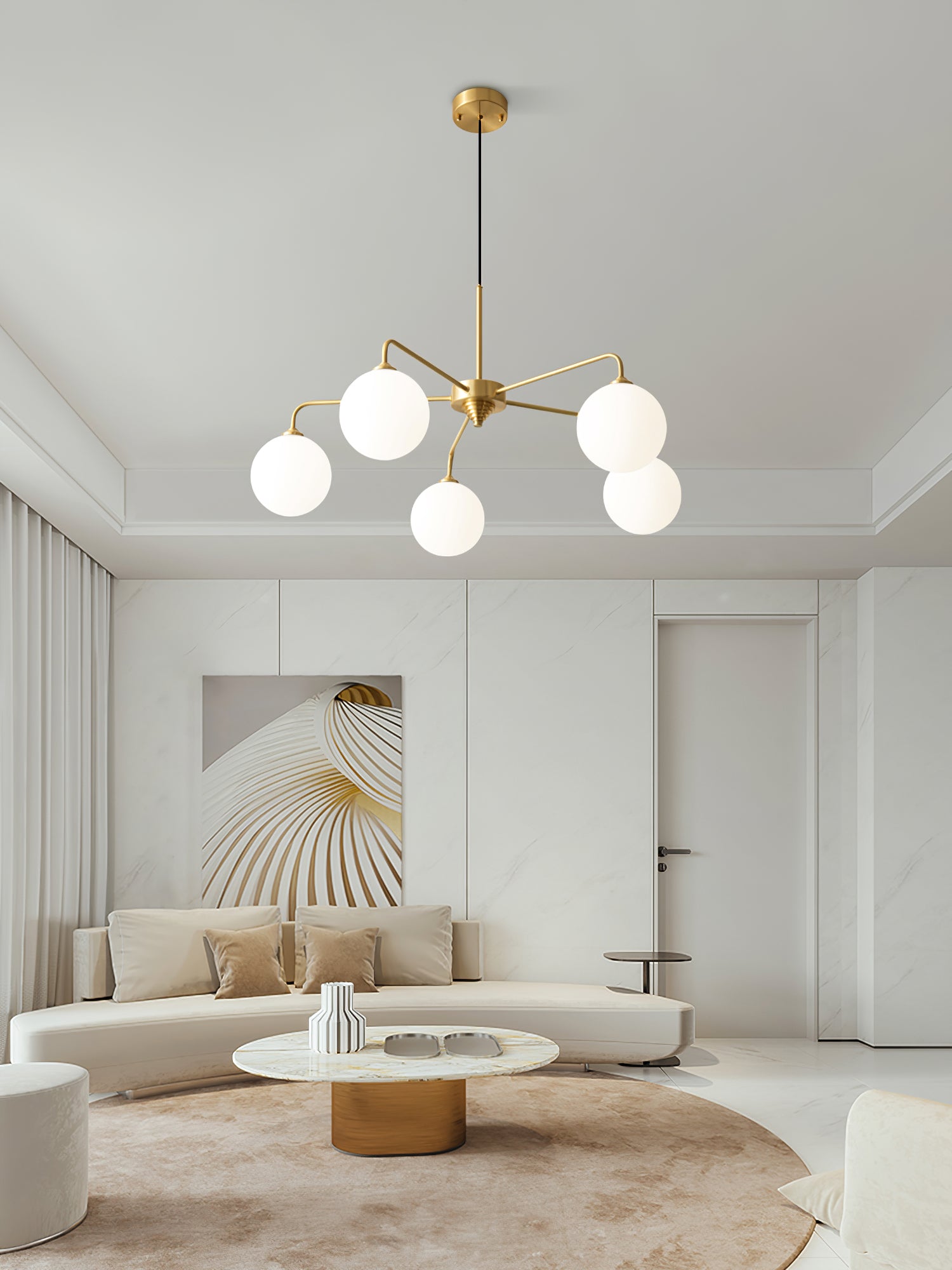 Lune Chandelier - Lumpaz