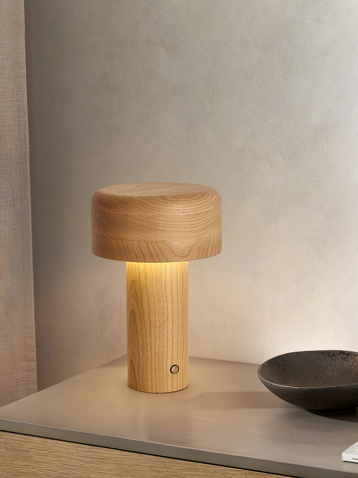 Wooden Tower Table Lamp - Lumpaz