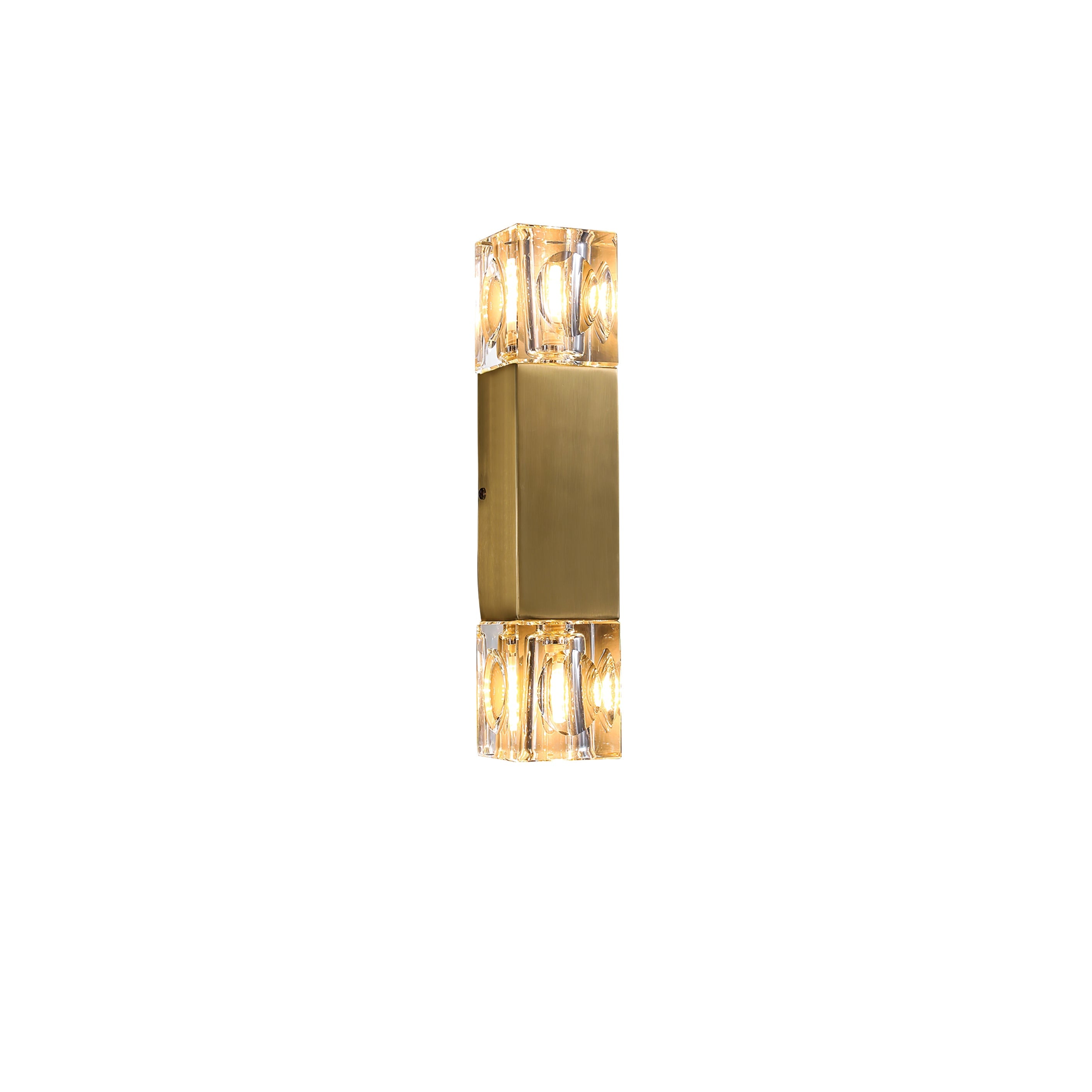 Rectangle Crystal Wall Lamp - Lumpaz
