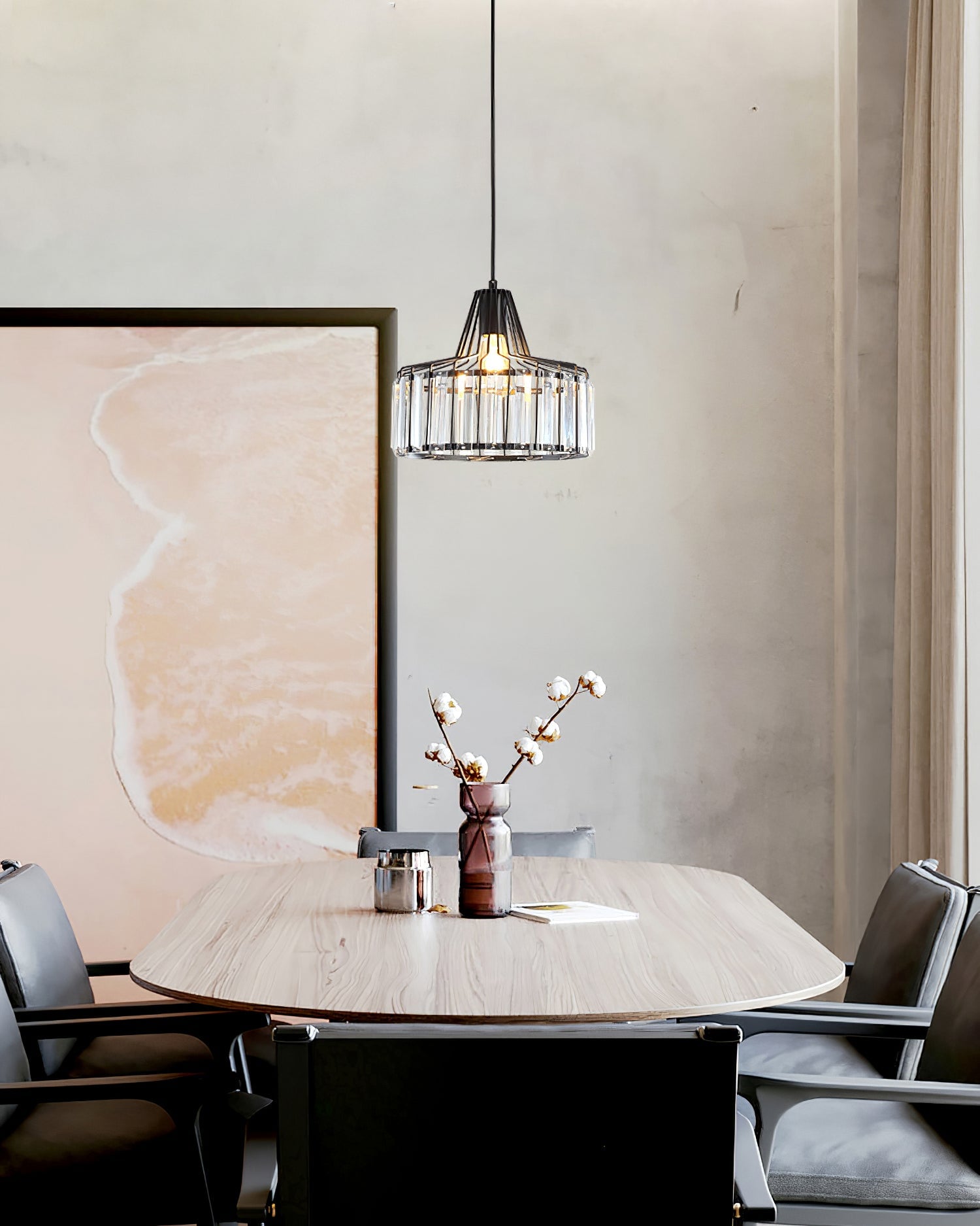 Bruckner Crystal Pendant Lamp - Lumpaz