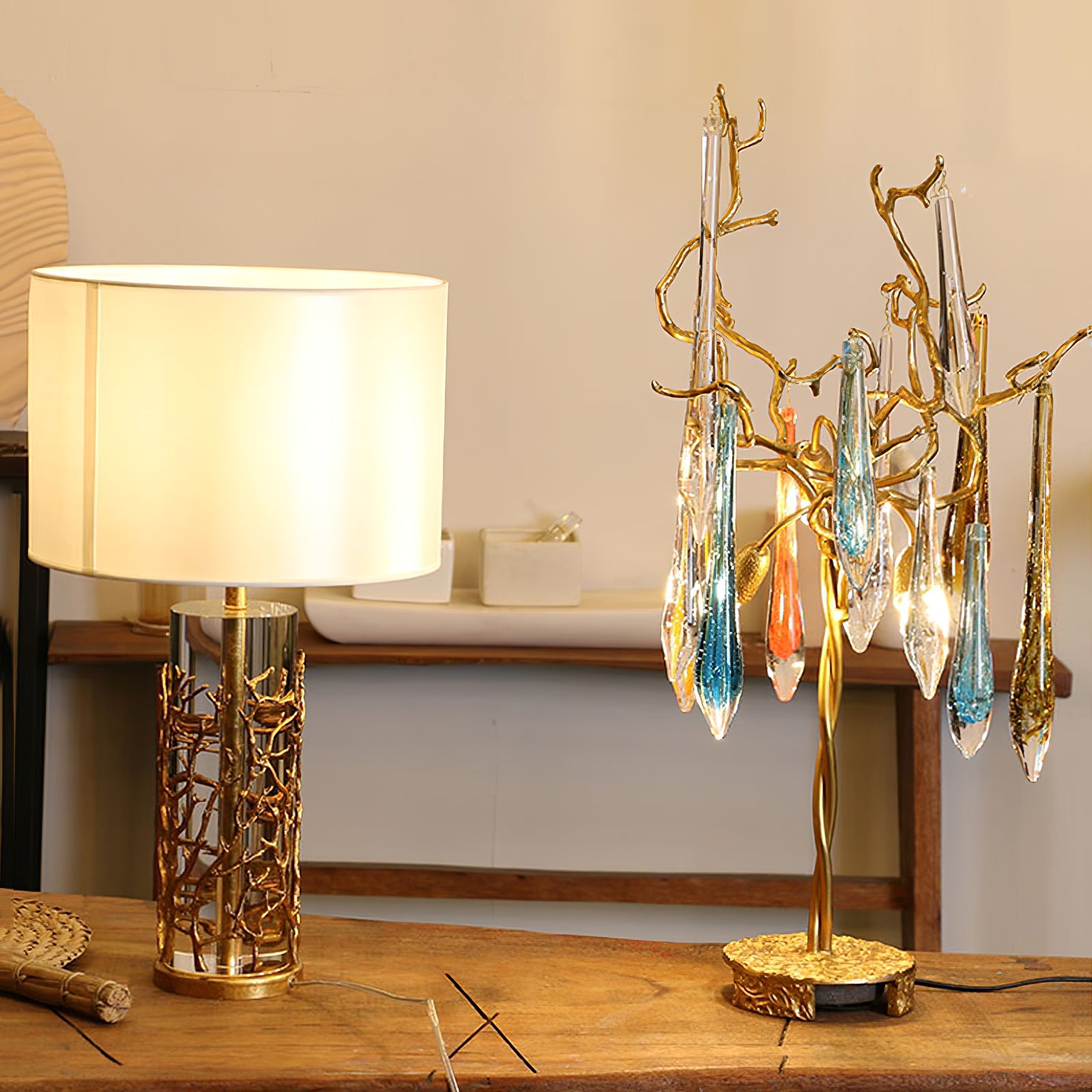 Quatrefoil Table Lamp - Lumpaz