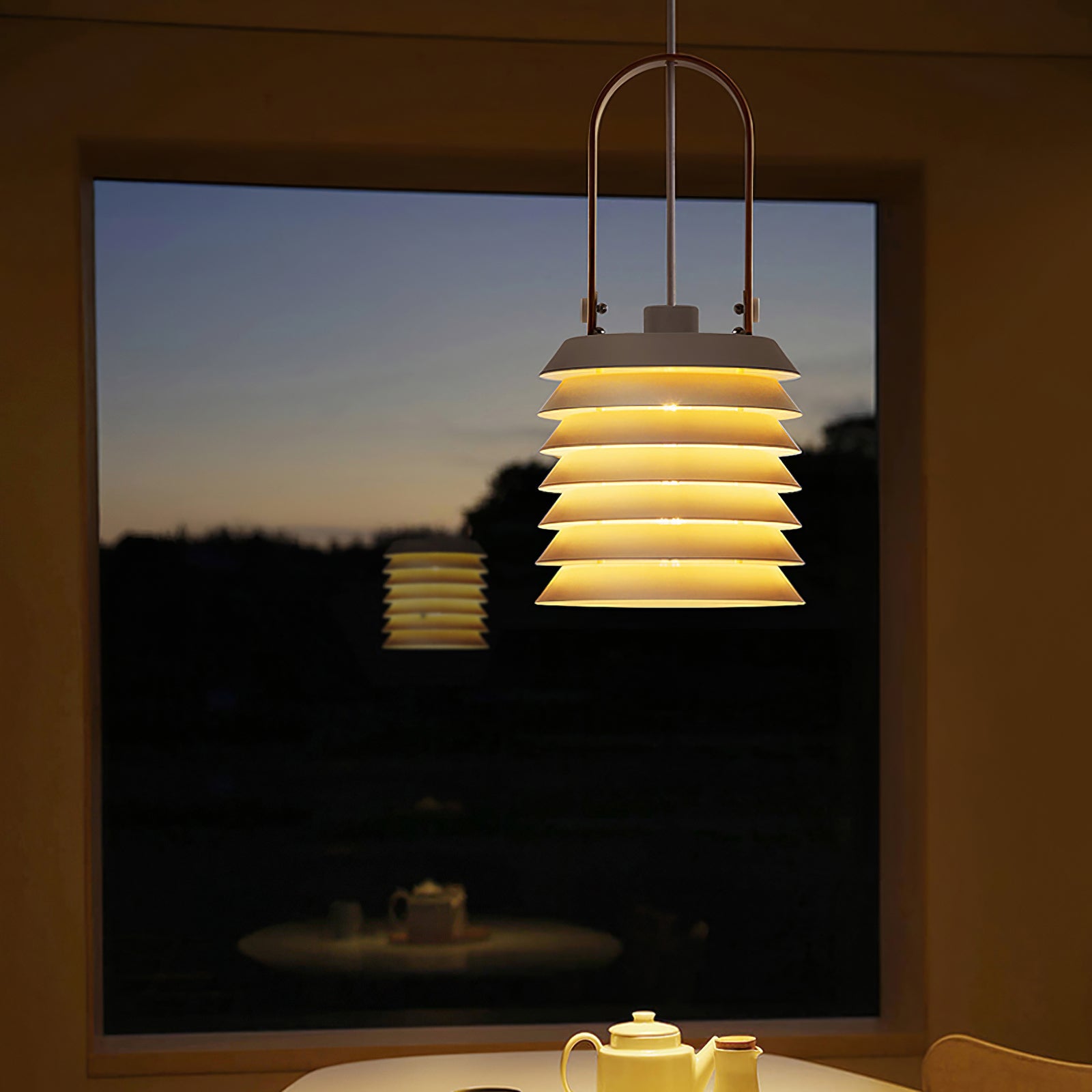 Minimalist Lantern Pendant Lamp - Lumpaz