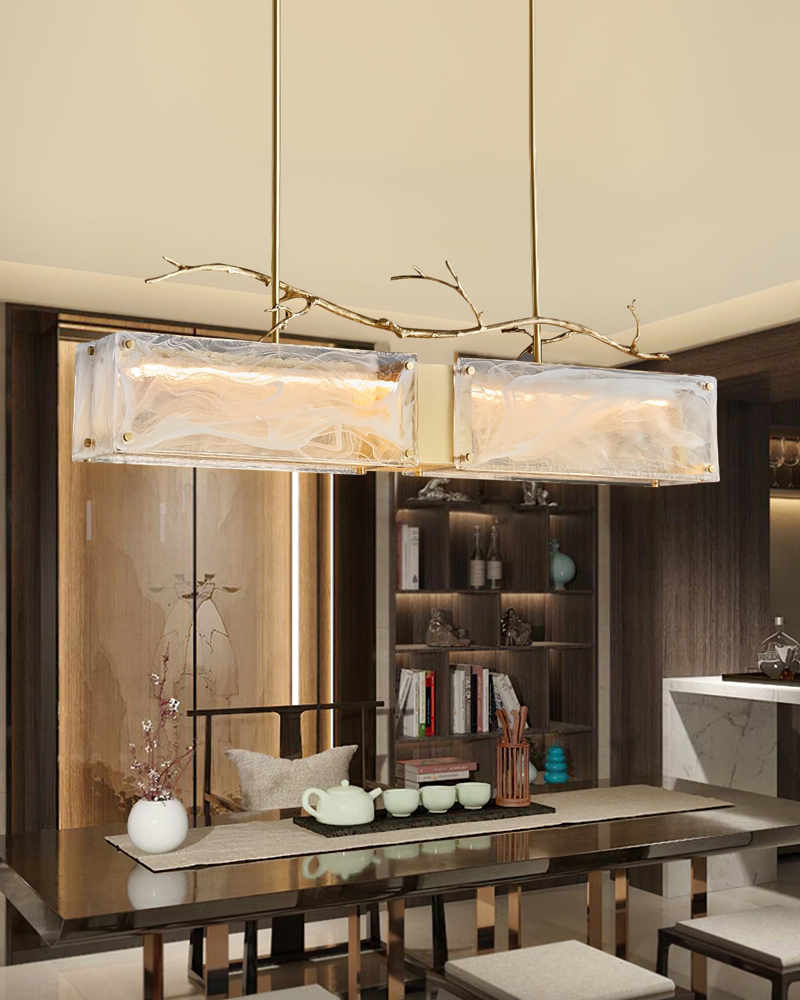 Thalassa Glass Chandelier - Lumpaz