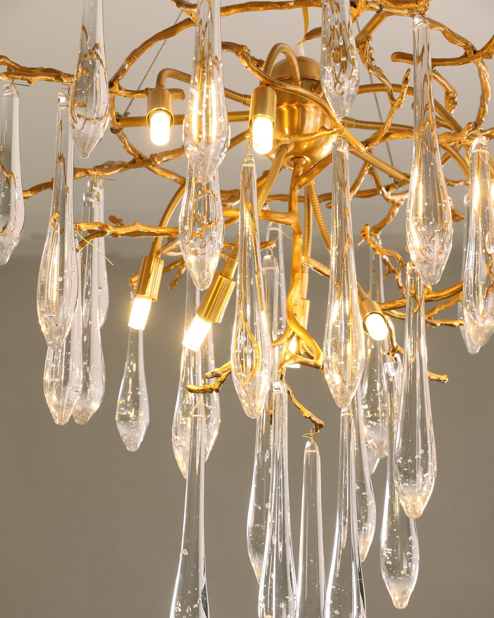 Icicle Crystal Chandelier - Lumpaz