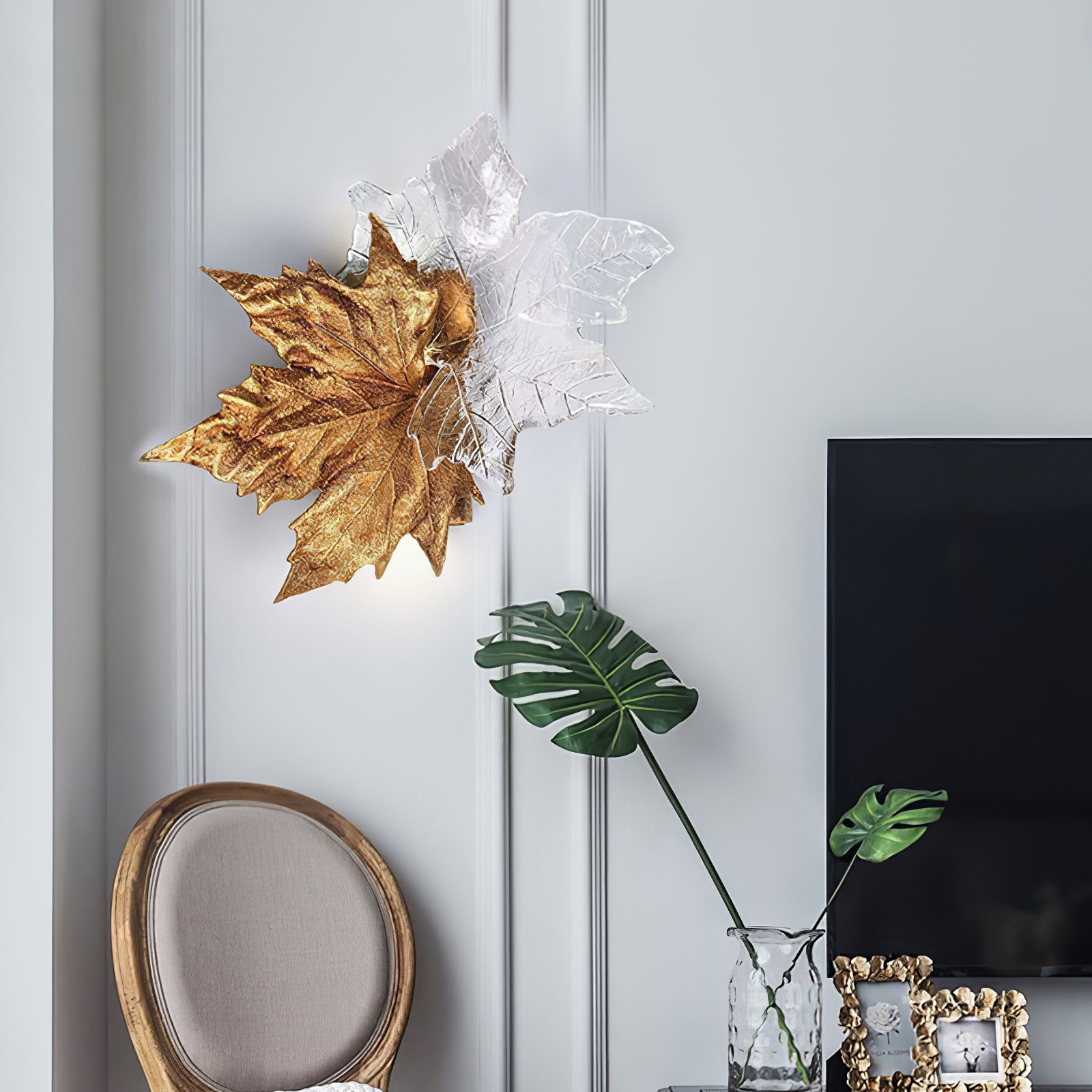 Folio Leaves Wall Lamp - Lumpaz
