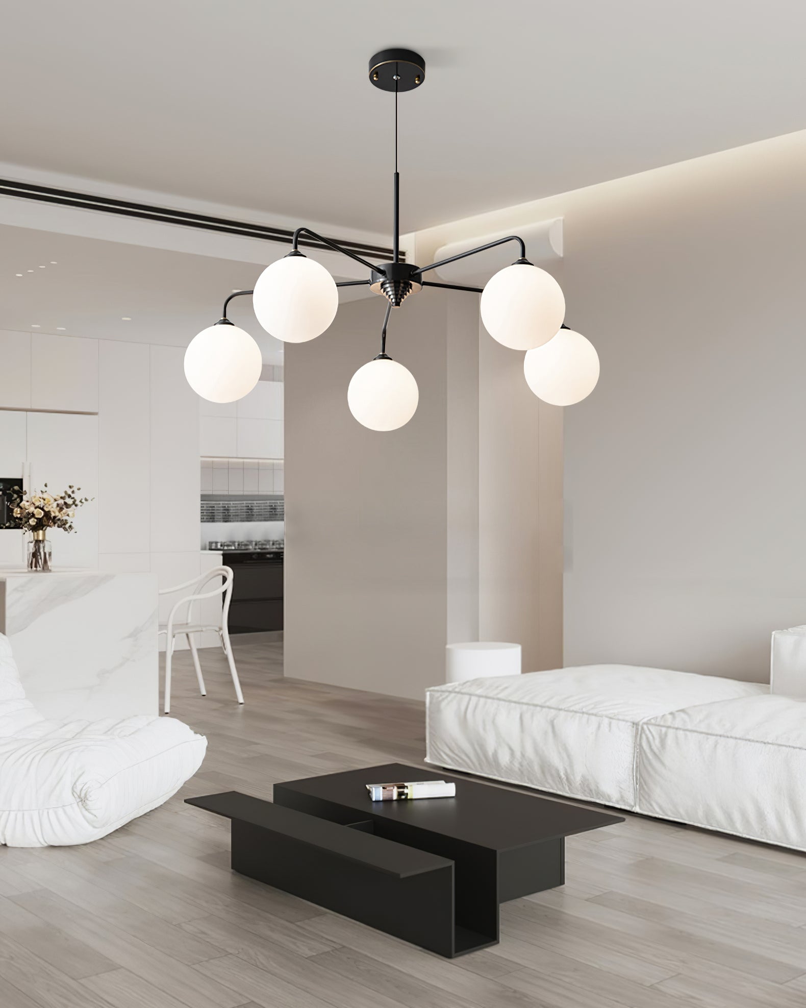 Lune Chandelier - Lumpaz