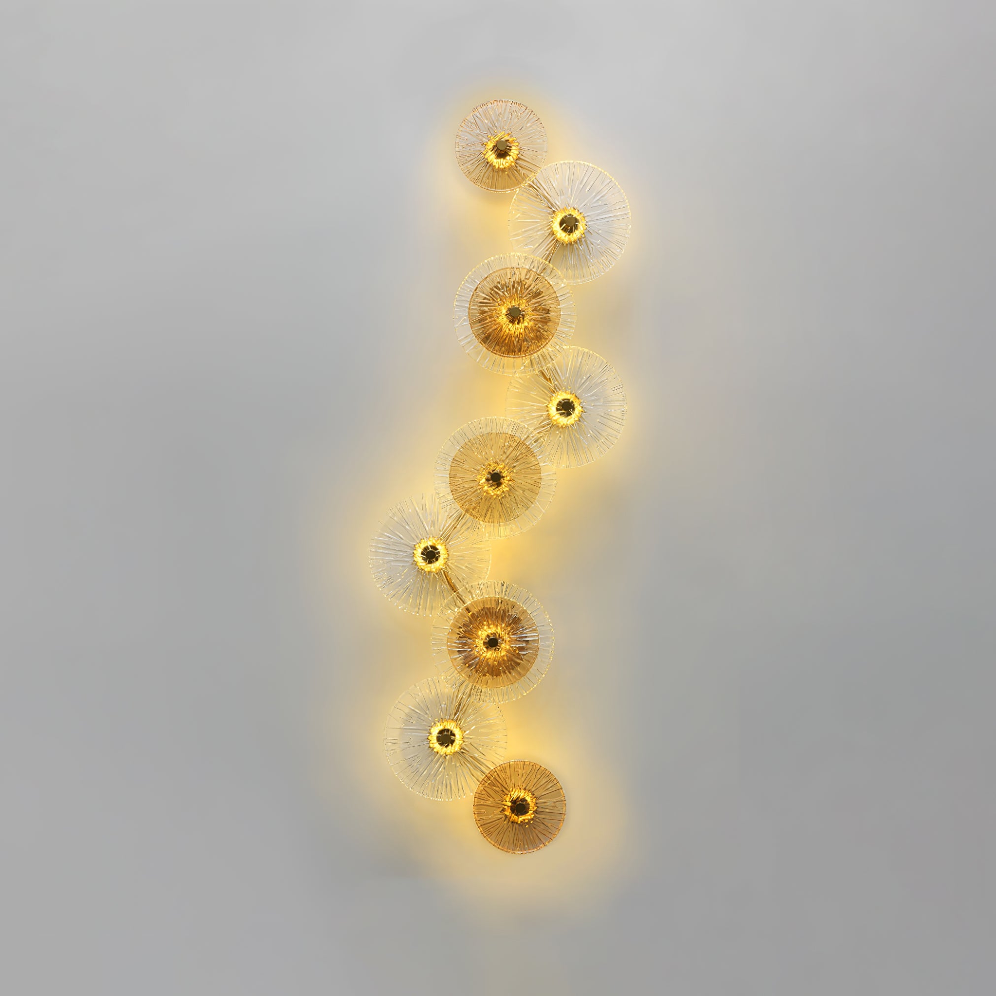 Lotus Leaves Wall Lamp - Lumpaz