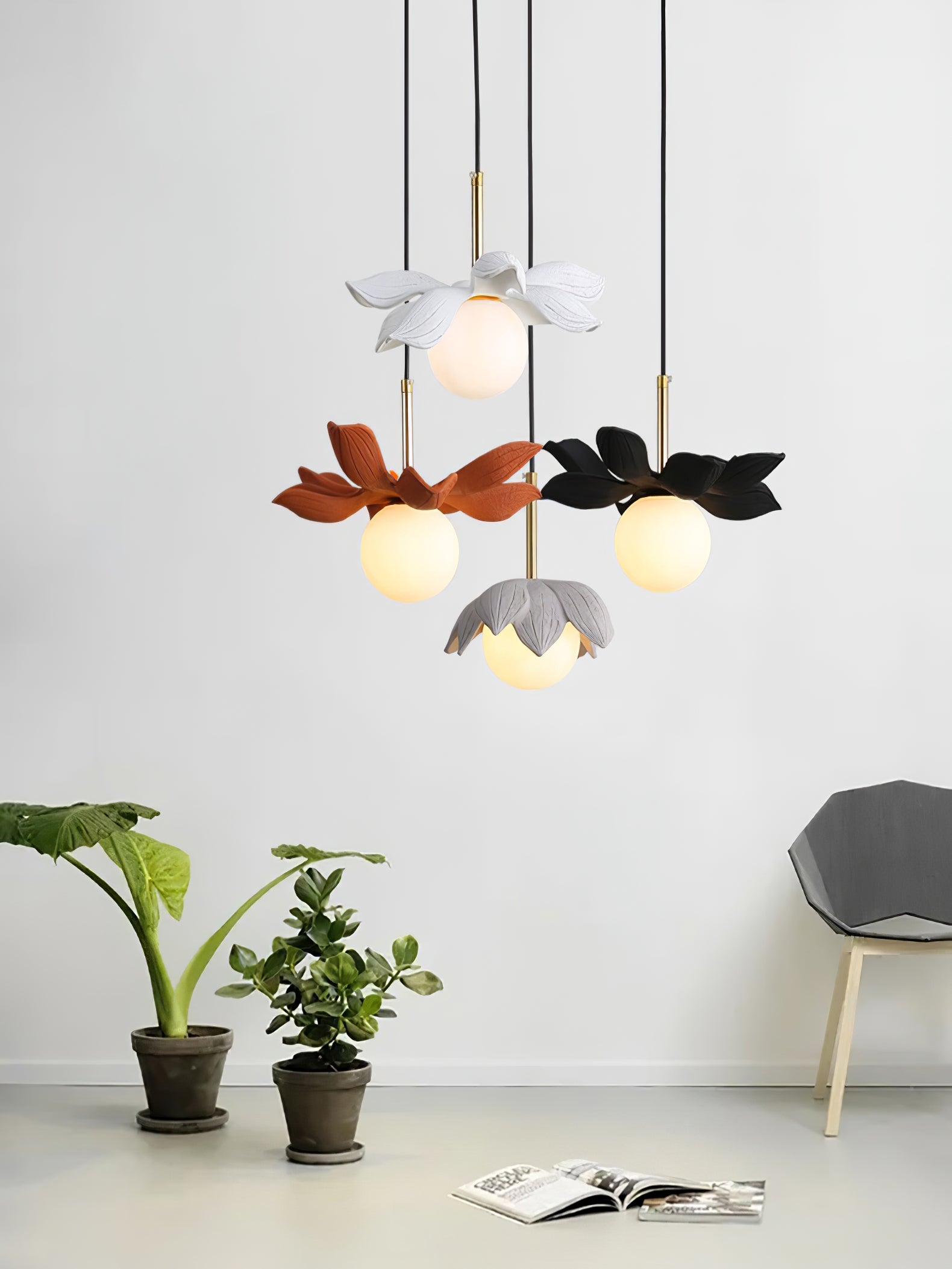 Resin Small Pendant Light - Lumpaz