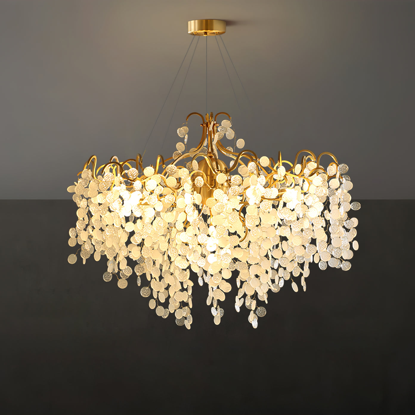 Shiro Noda Round Chandelier - Lumpaz