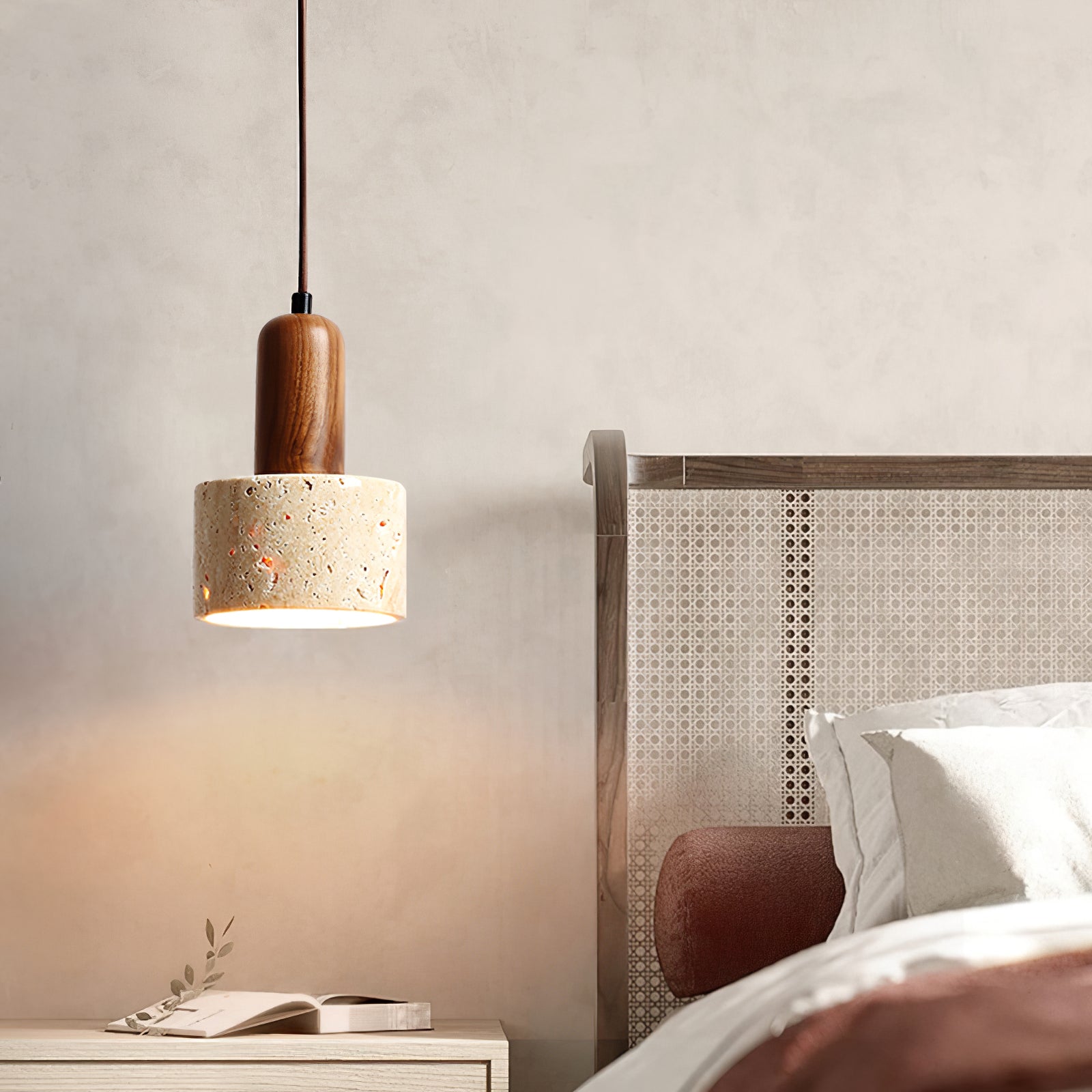 Travertine Pendant Lamp - Lumpaz