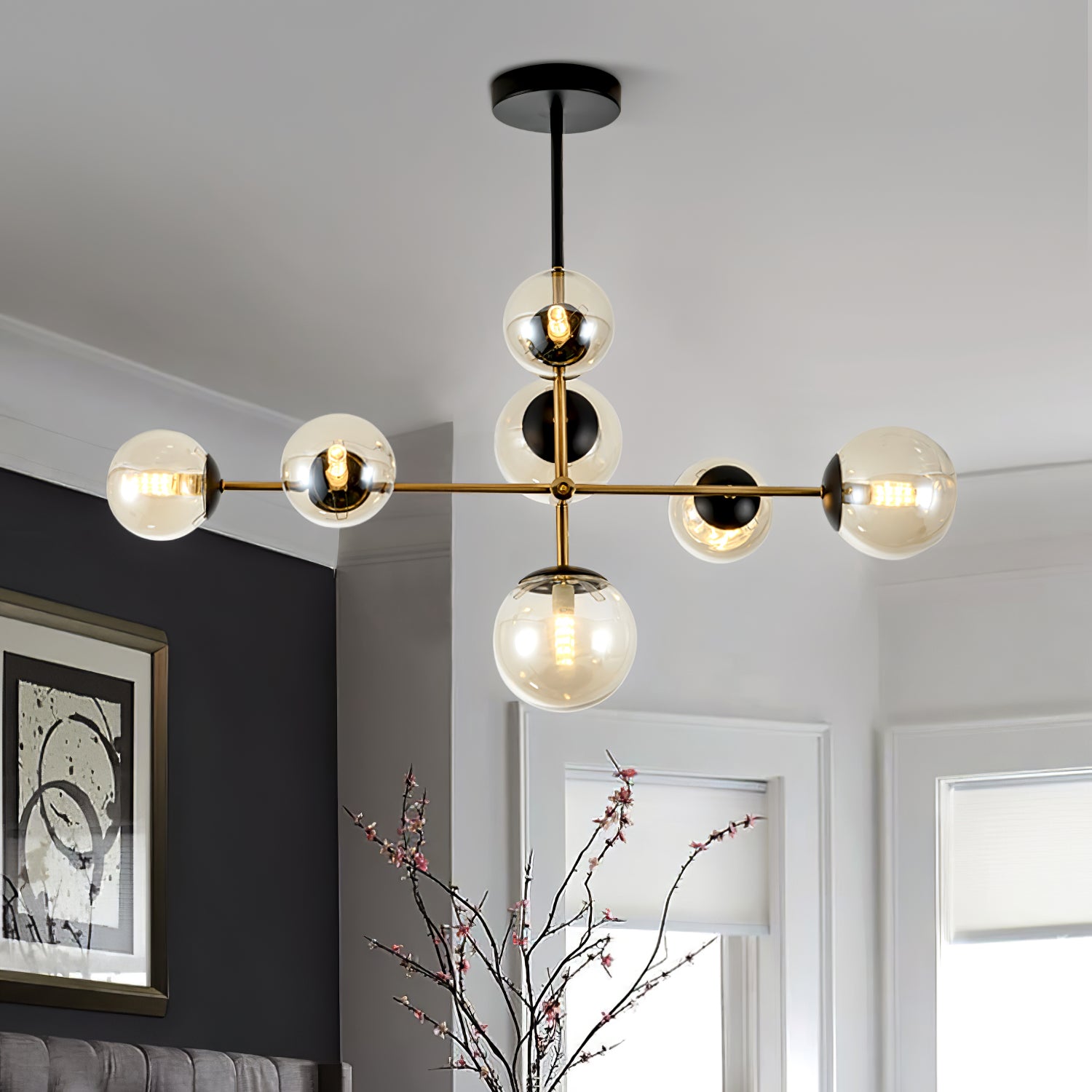 Fulesi Globe Chandelier - Lumpaz
