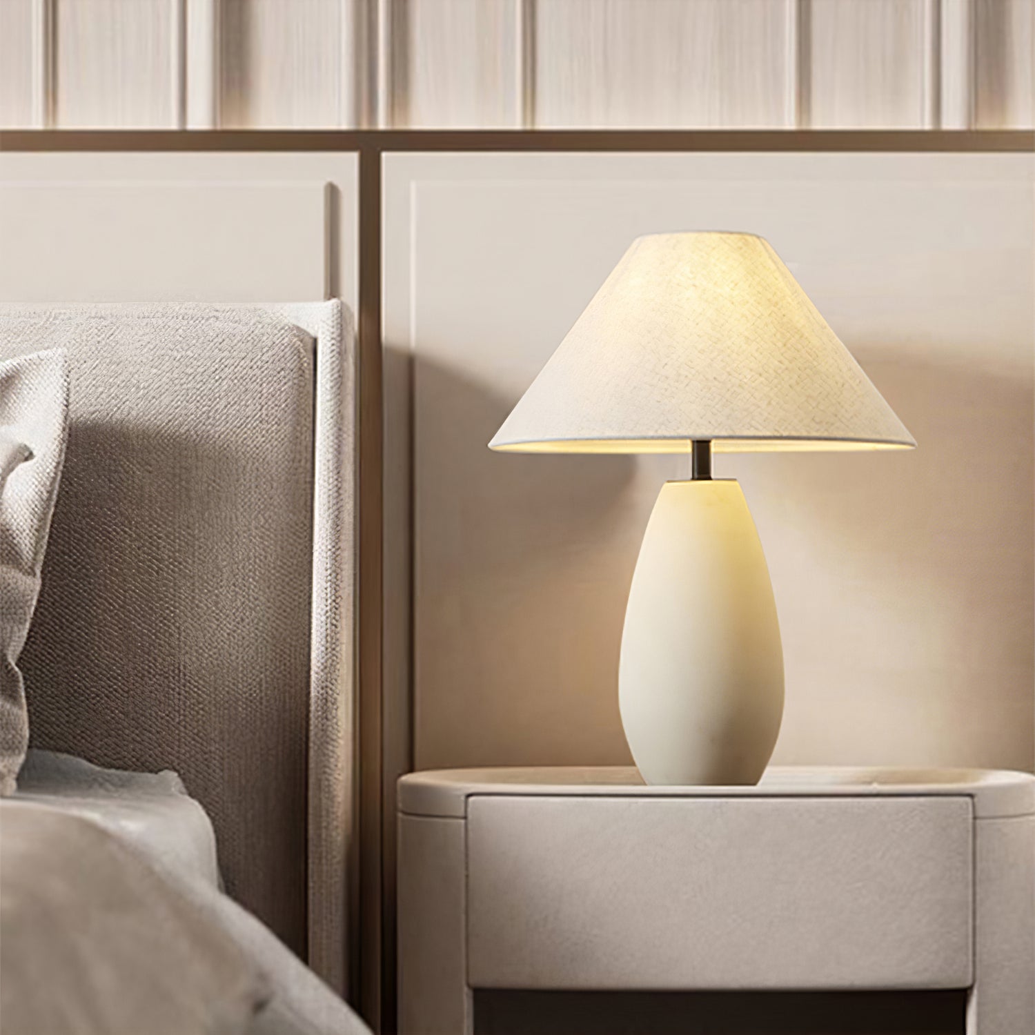 Scatchard Ceramic Table Lamp - Lumpaz