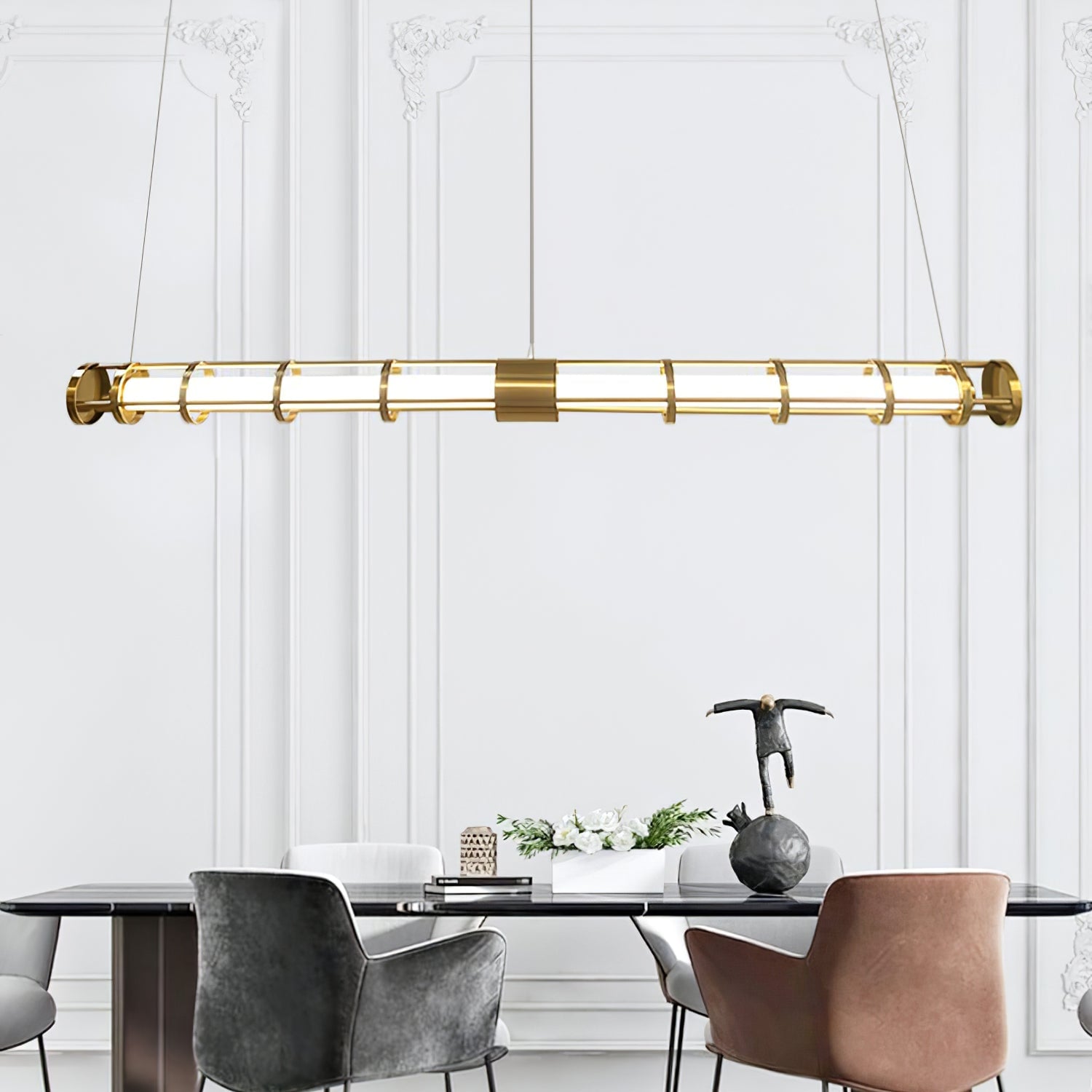 Round Tube Pendant Lamp - Lumpaz