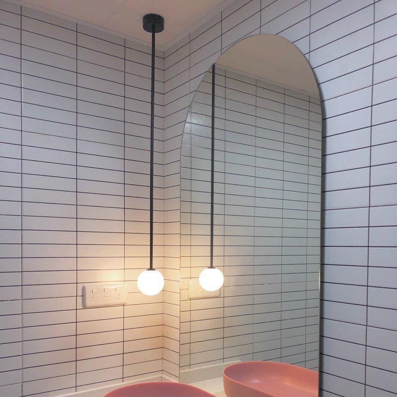 Brass Architectural Pendant Light - Lumpaz