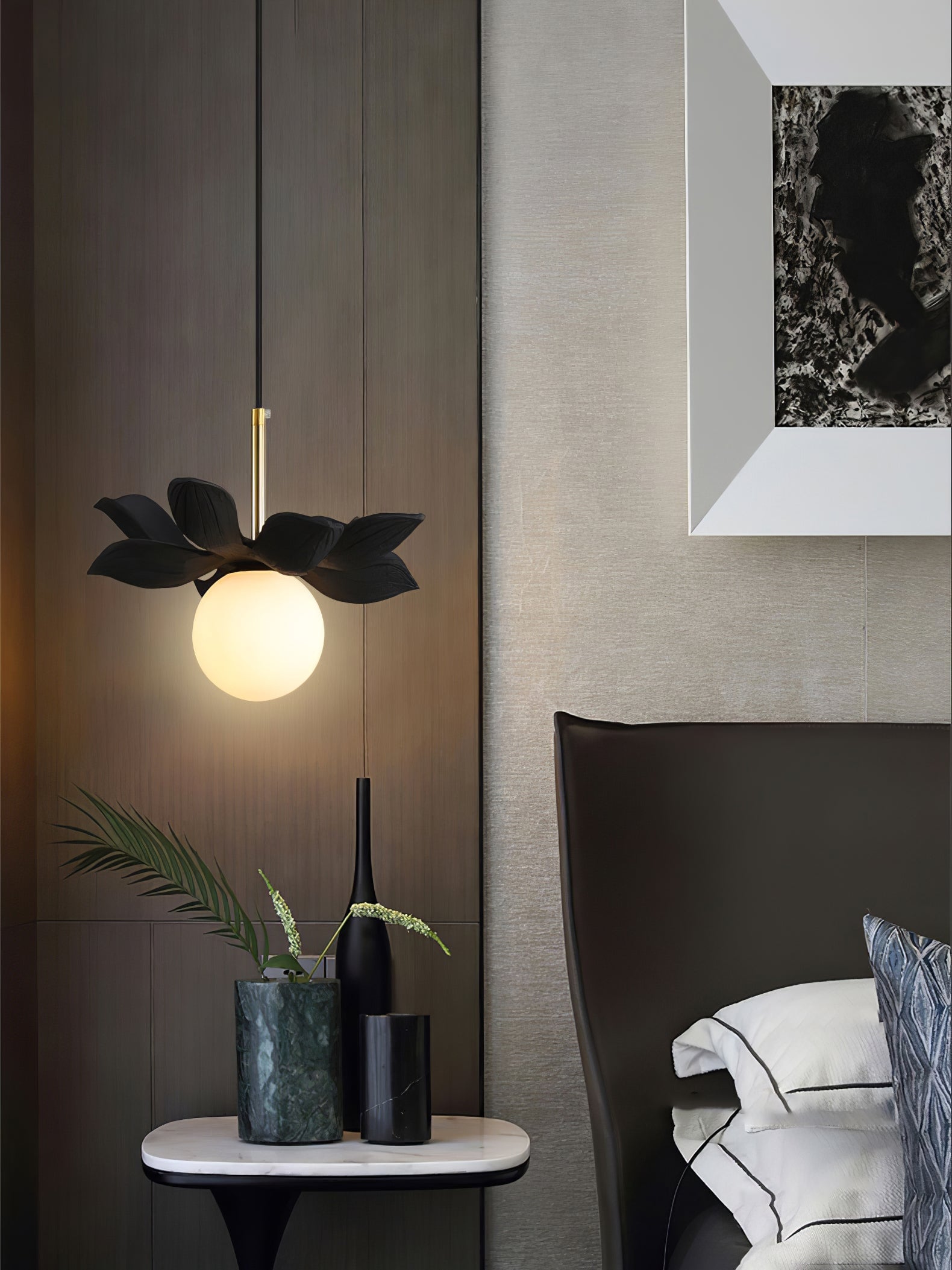 Resin Small Pendant Light - Lumpaz