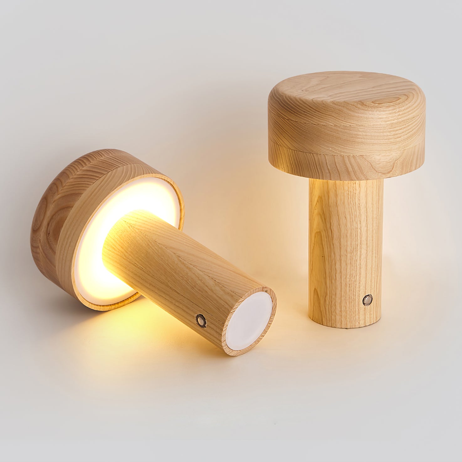 Wooden Tower Table Lamp - Lumpaz