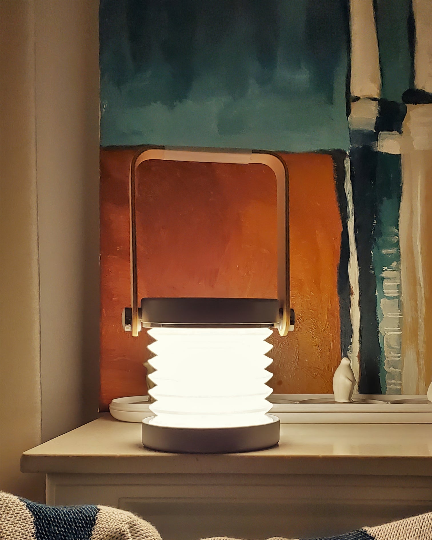 Portable Lantern Table Lamp - Lumpaz
