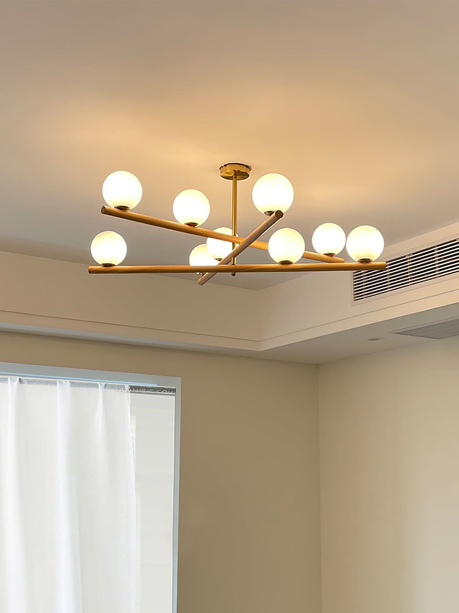 Line Ball Chandelier - Lumpaz