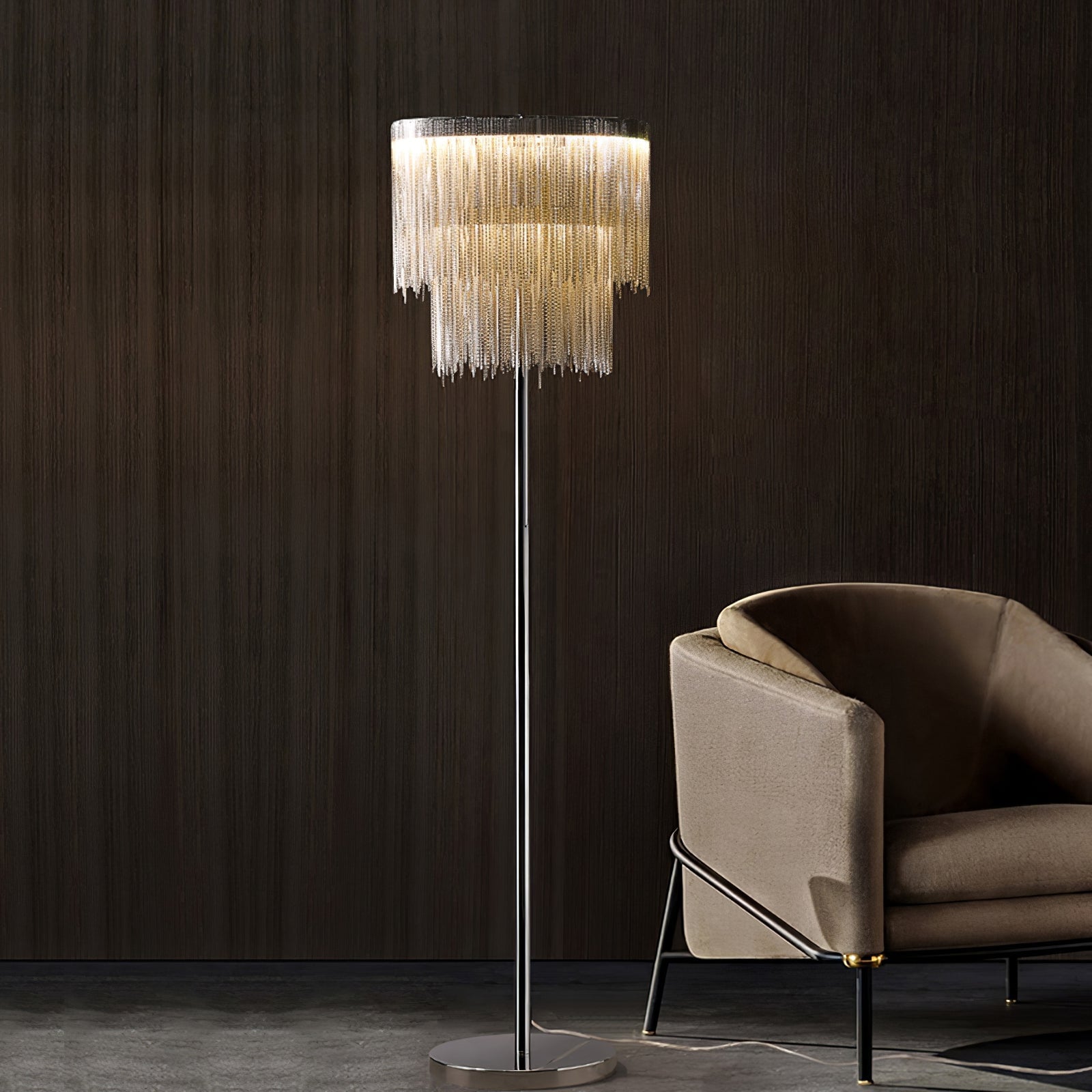 Cadena Tassel Floor Lamp - Lumpaz
