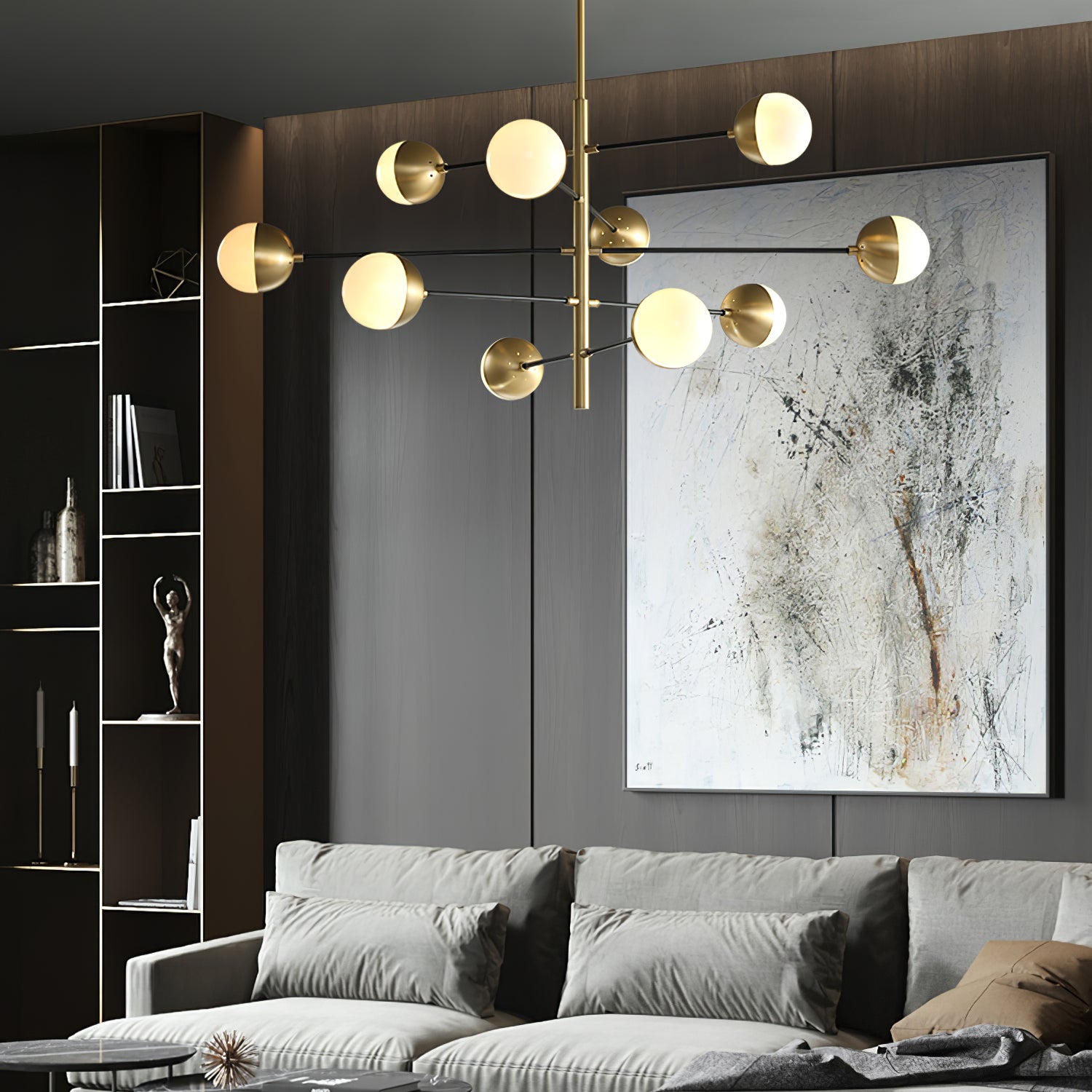 Compass Chandelier - Lumpaz