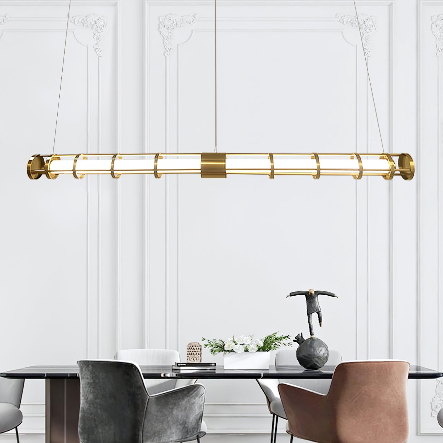 Round Tube Pendant Lamp - Lumpaz