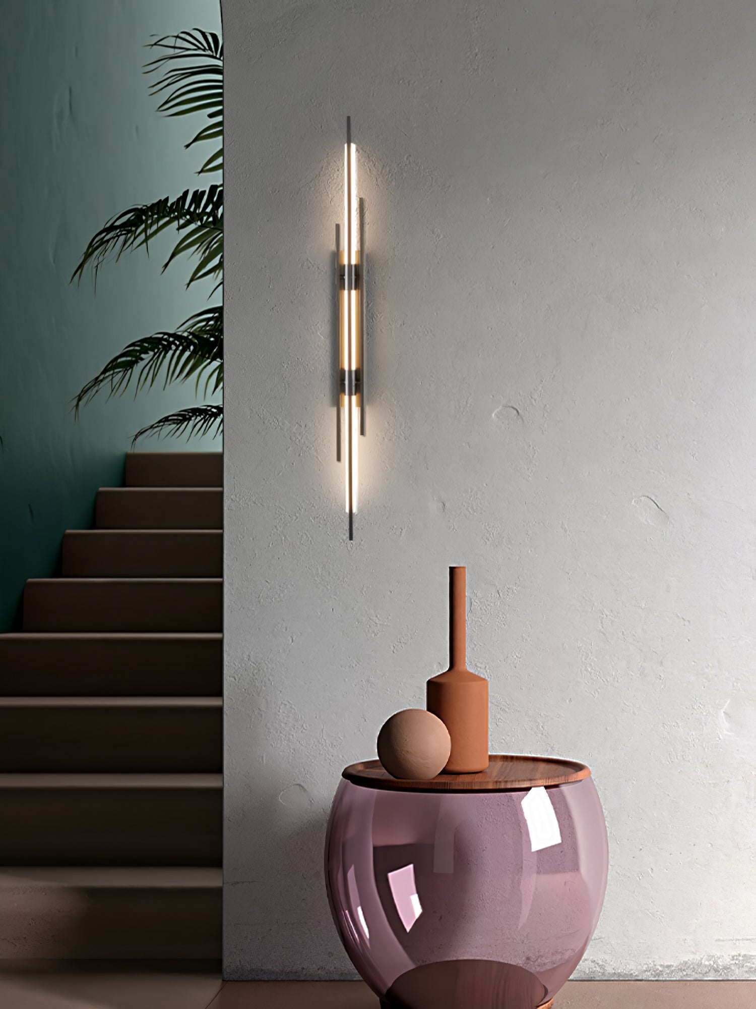 Brass Line Wall Lamp - Lumpaz