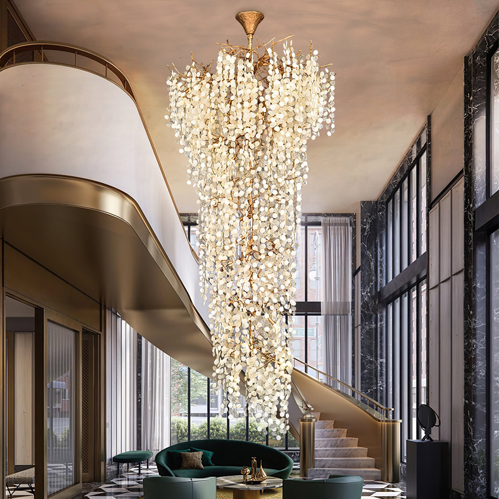 Shiro Noda Chandelier - Lumpaz