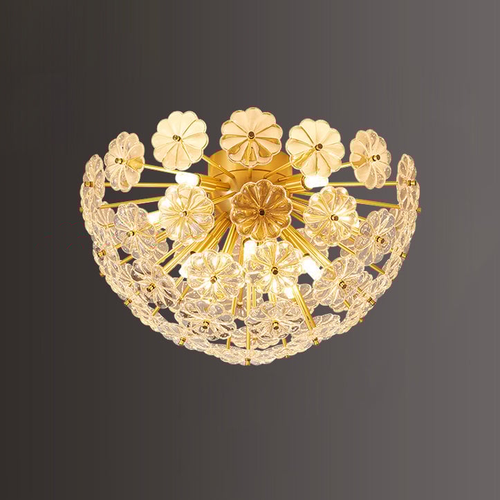 Lamina Crystal Ceiling Light - Lumpaz