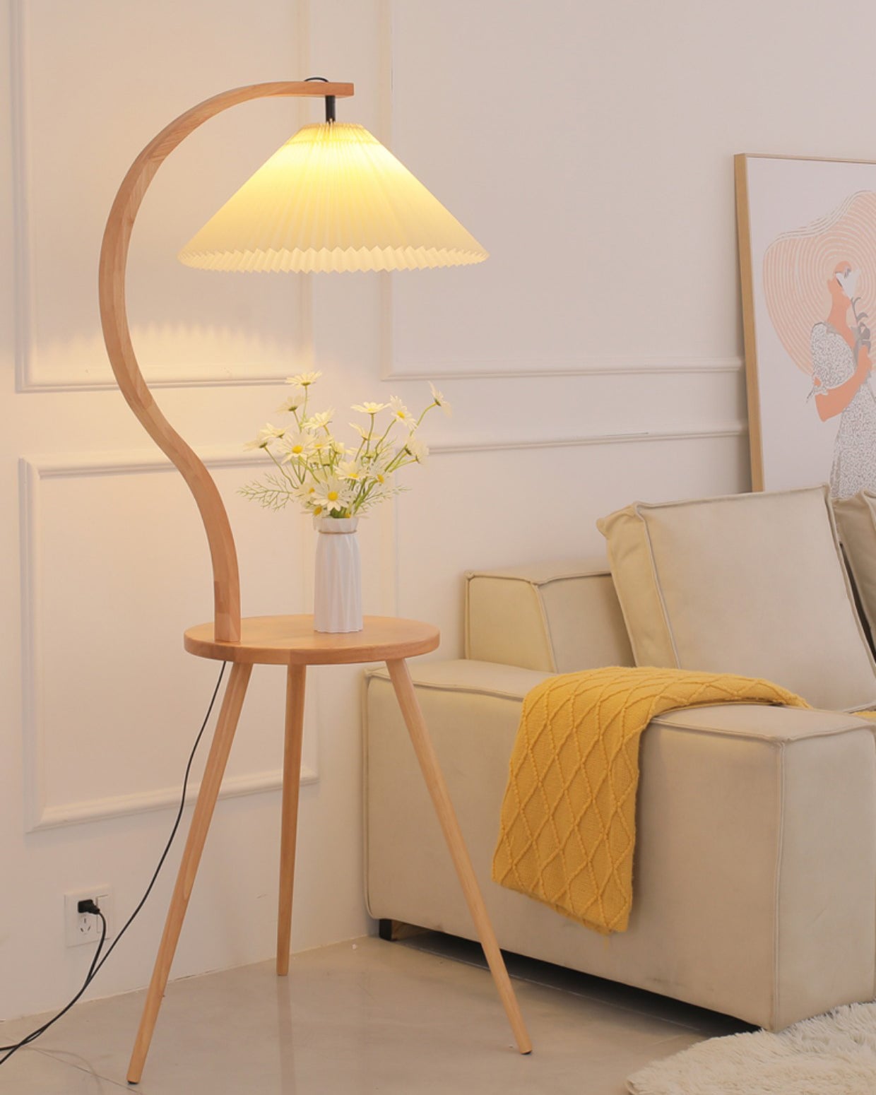 Caprani Tray Floor Lamp - Lumpaz