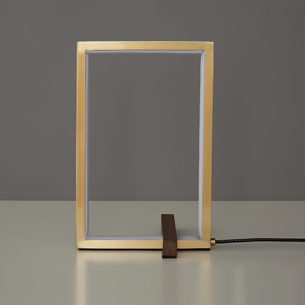 Mire Wood Table Lamp - Lumpaz