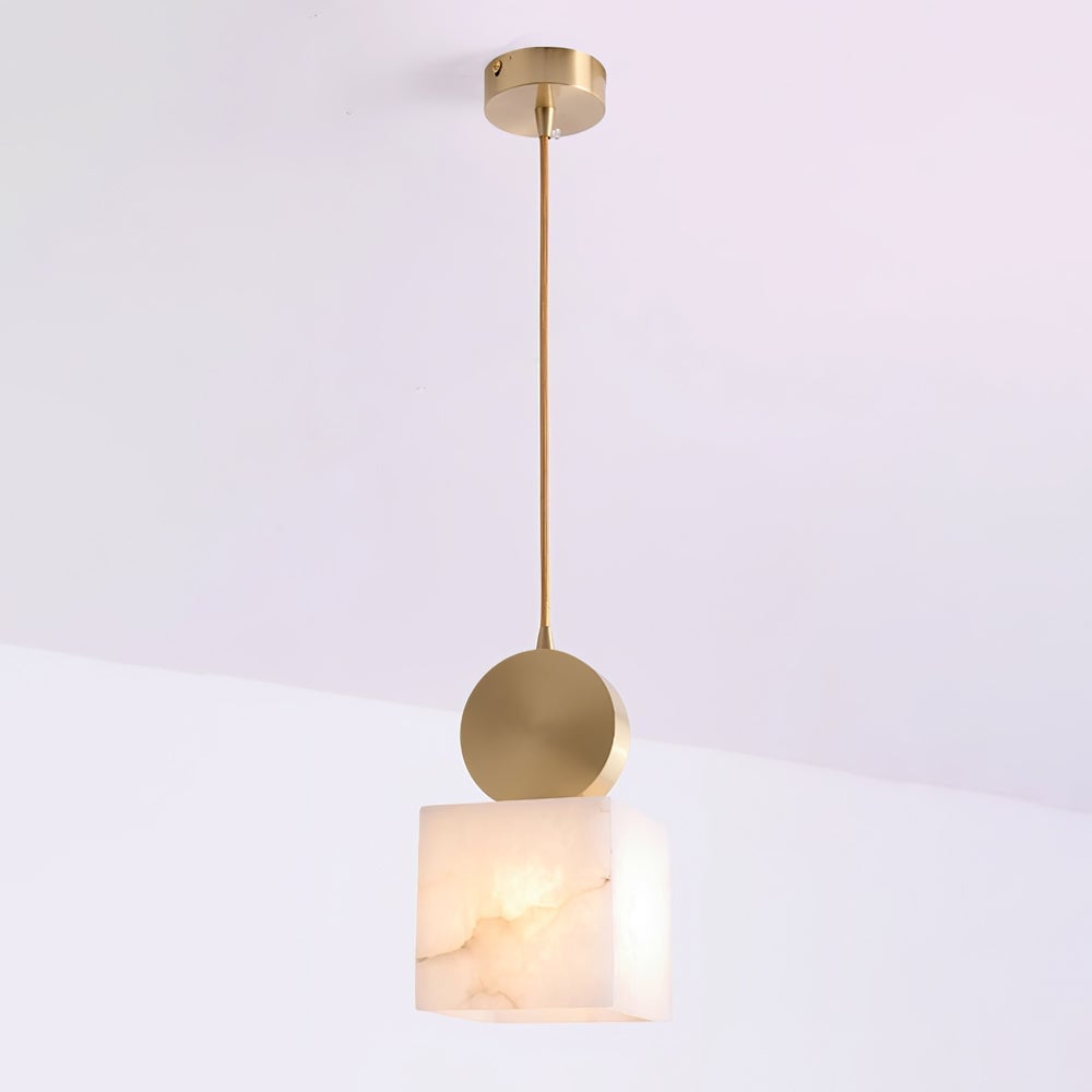 Etruscan Alabaster Pendant Light - Lumpaz