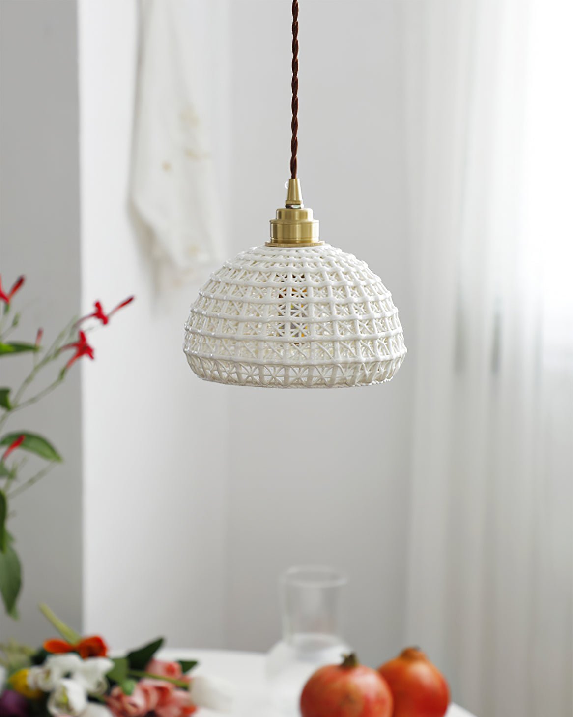 Modern Ceramic Pendant Light - Lumpaz