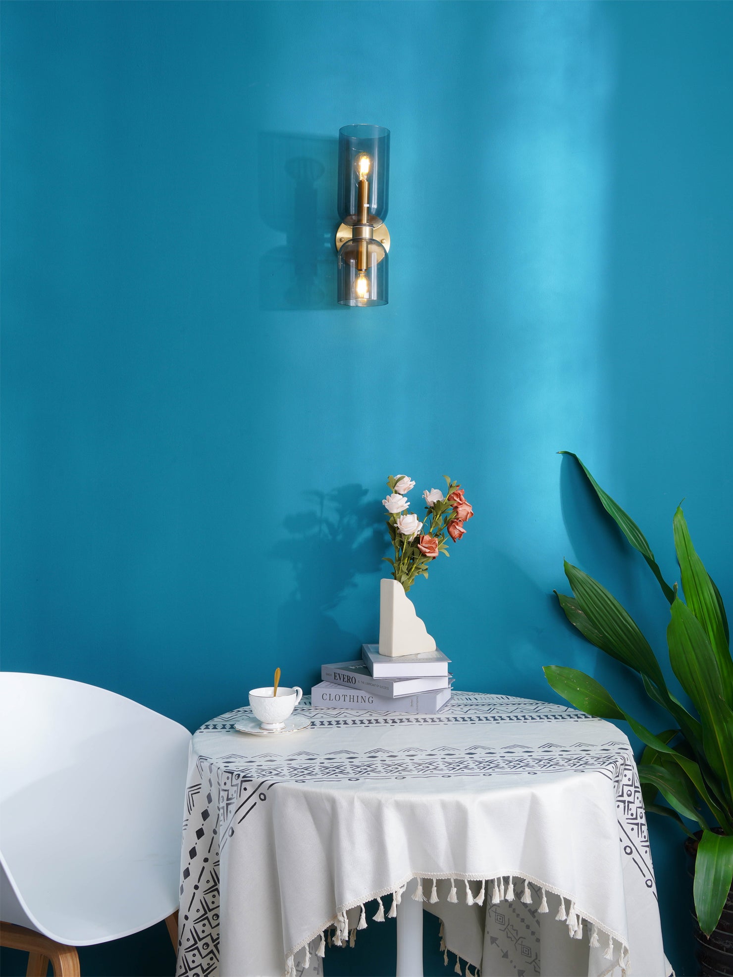 Art Blown Glass Wall Lamp - Lumpaz