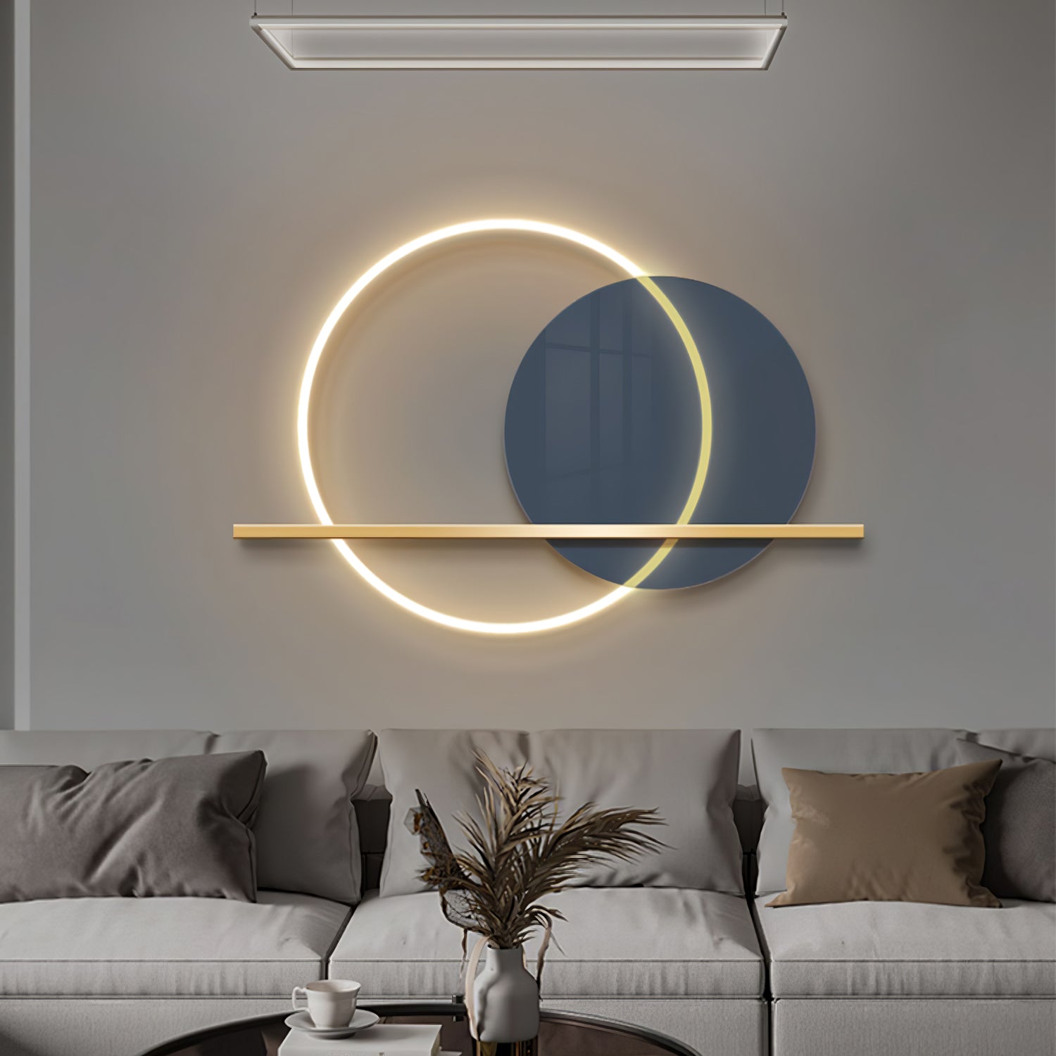 Round Cut Wall Lamp - Lumpaz