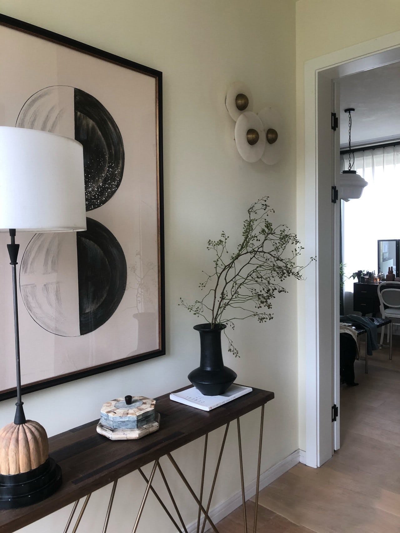 Round Alabaster Wall Lamp - Lumpaz