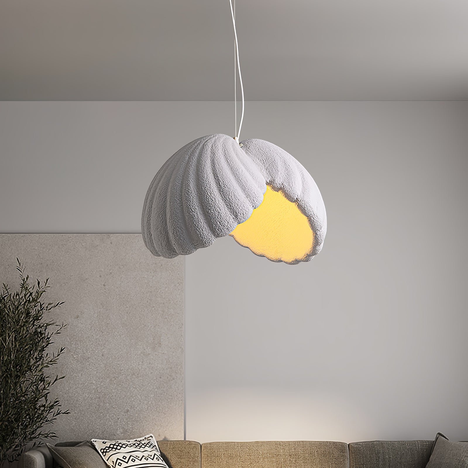 Wabi Sabi Resin Pendant Lamp - Lumpaz