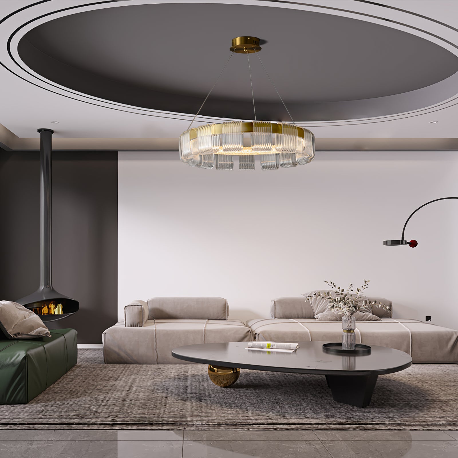 Saturno LED Chandelier - Lumpaz