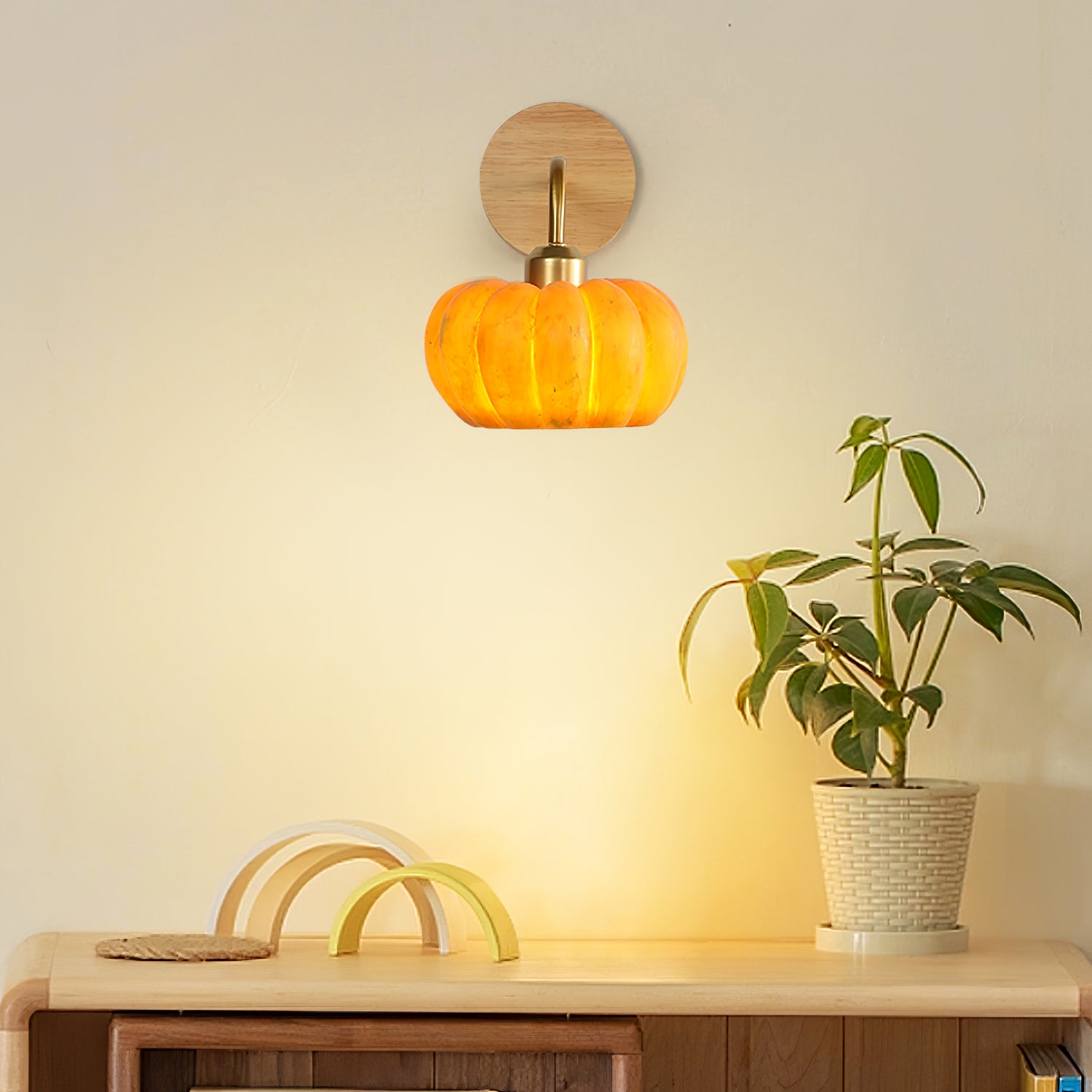 Pumpkin Wall Lamp - Lumpaz