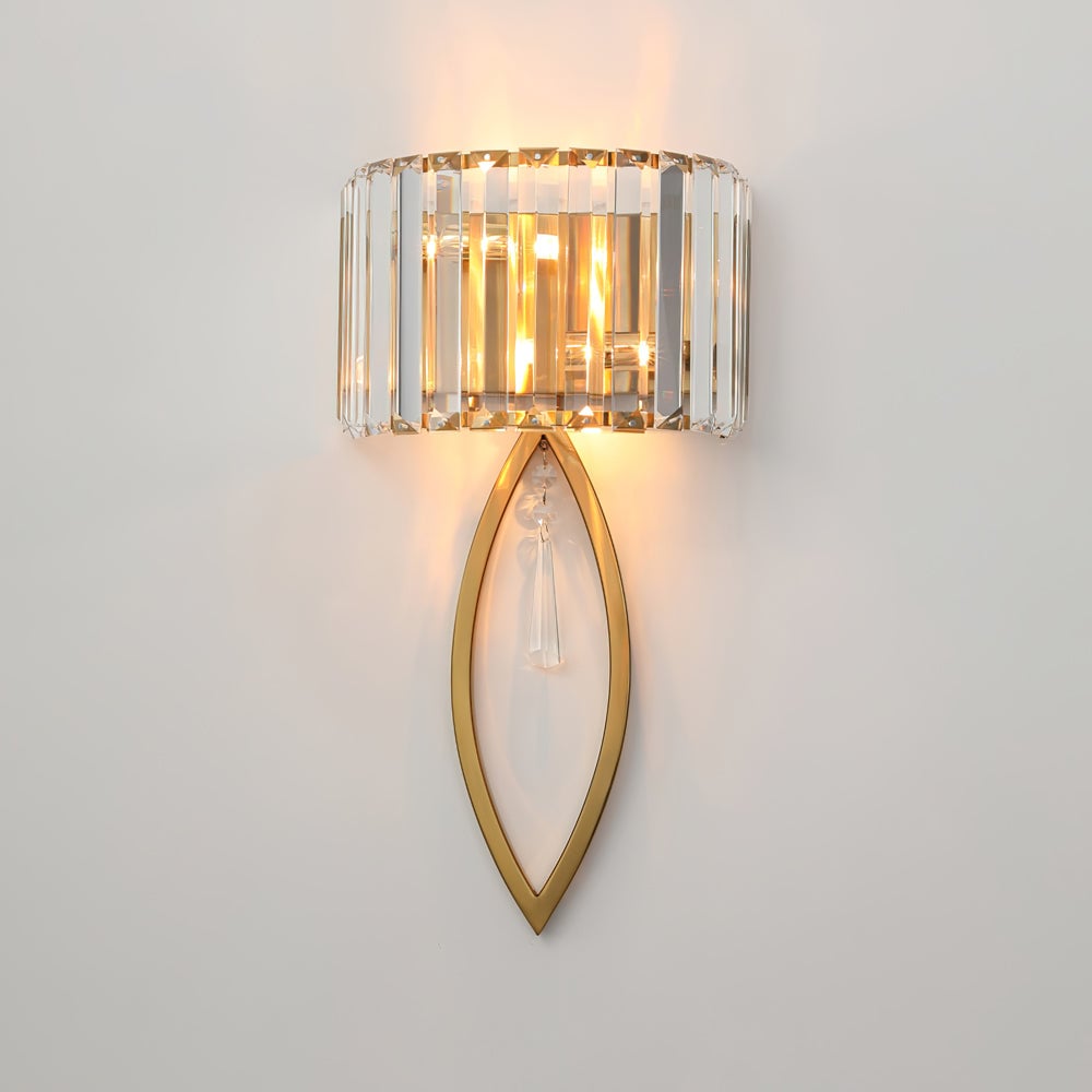 Arc Prismatic Crystal Wall Lamp - Lumpaz