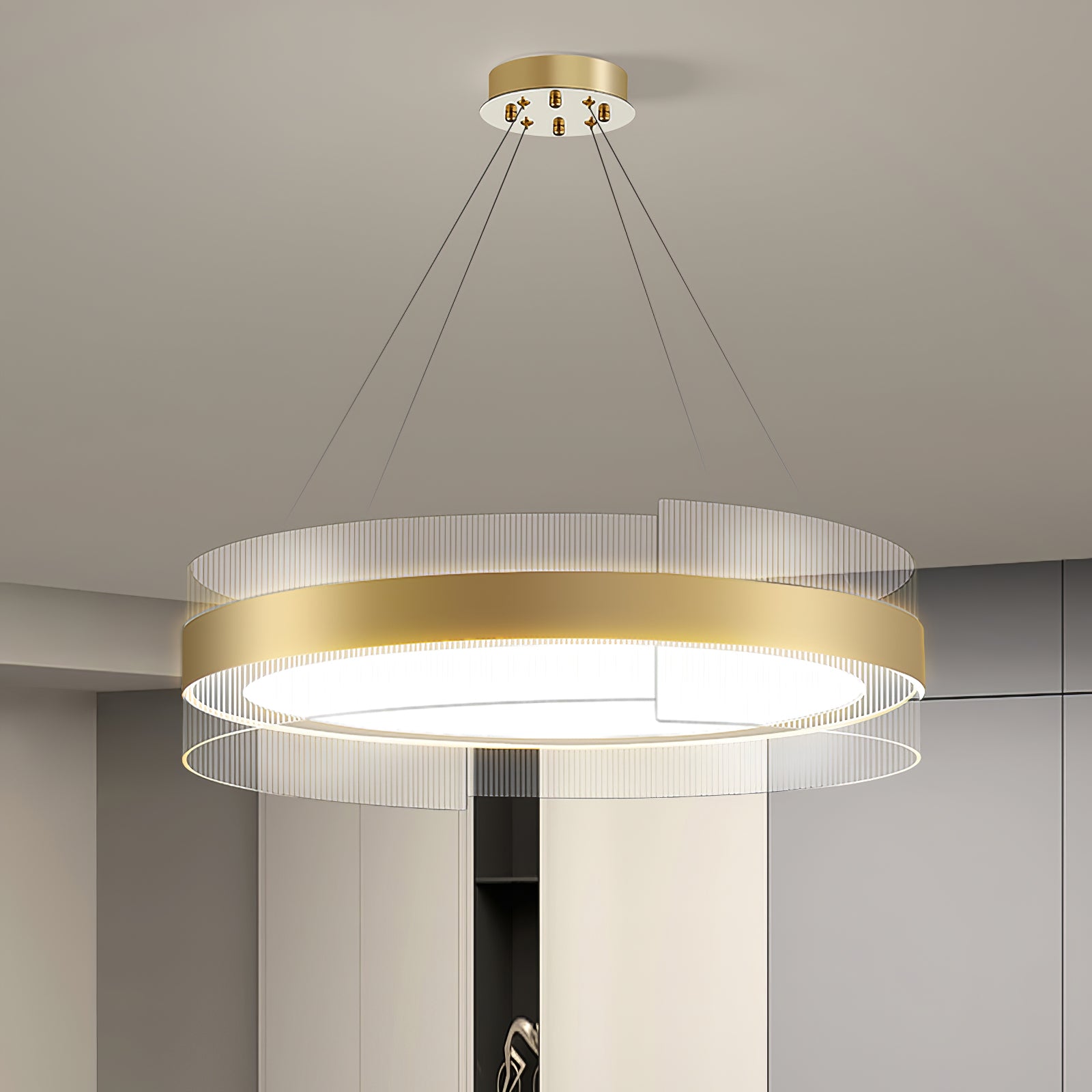 Genevieve Round LED Chandelier - Lumpaz