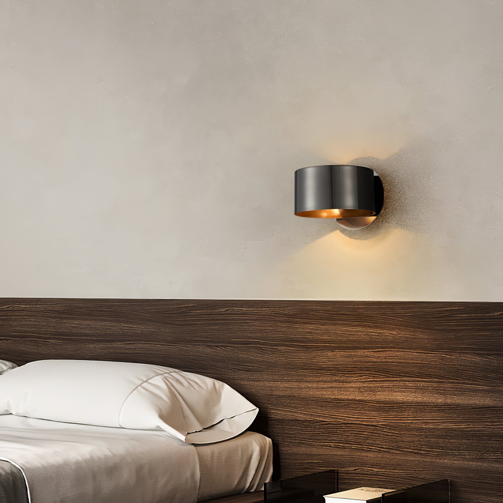 Brass Drum Wall Lamp - Lumpaz