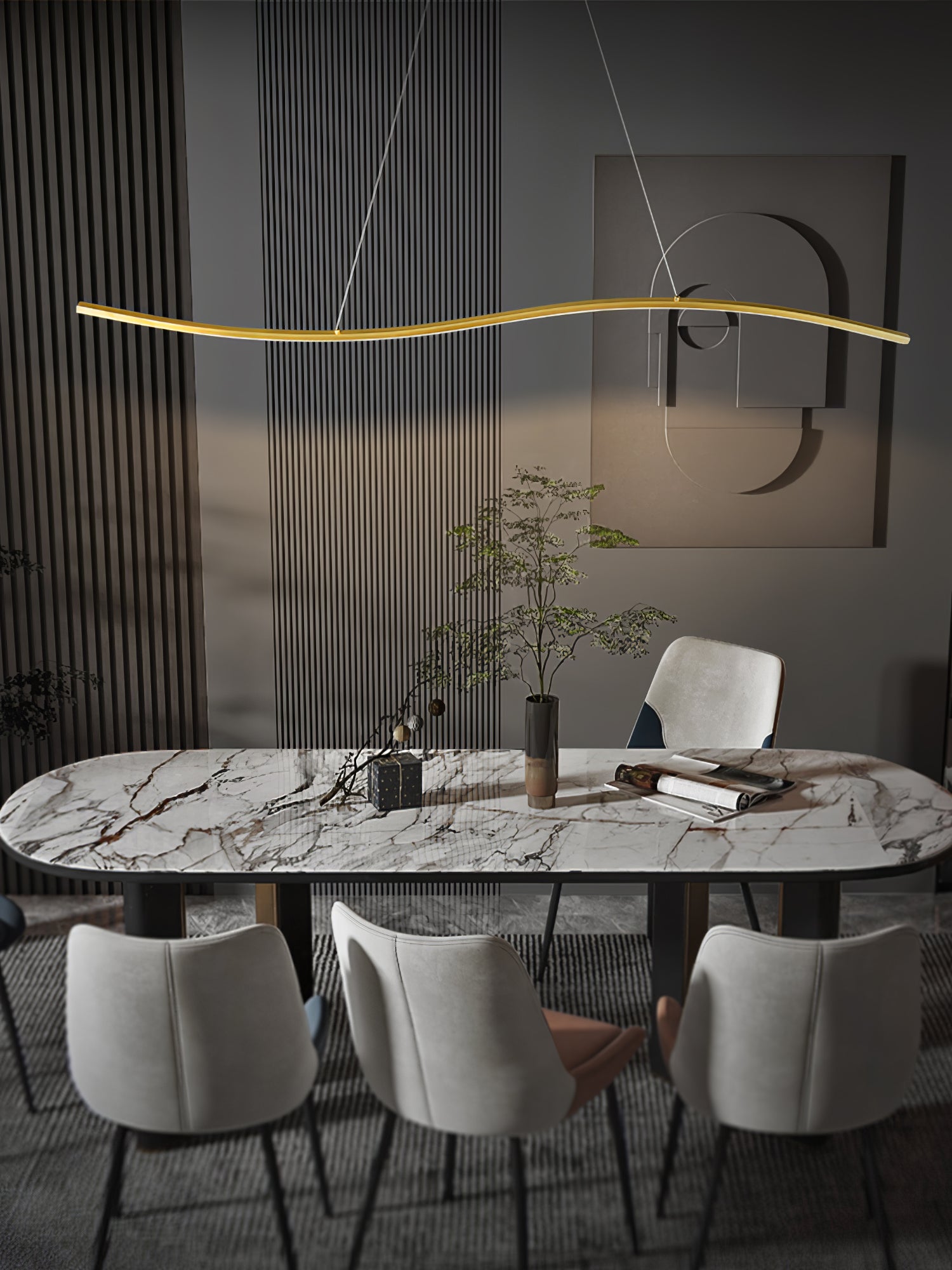 Wave Pendant Lamp - Lumpaz