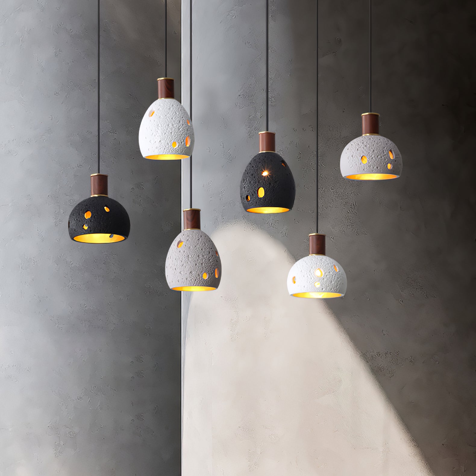 Honeycomb Pendant Lamp - Lumpaz