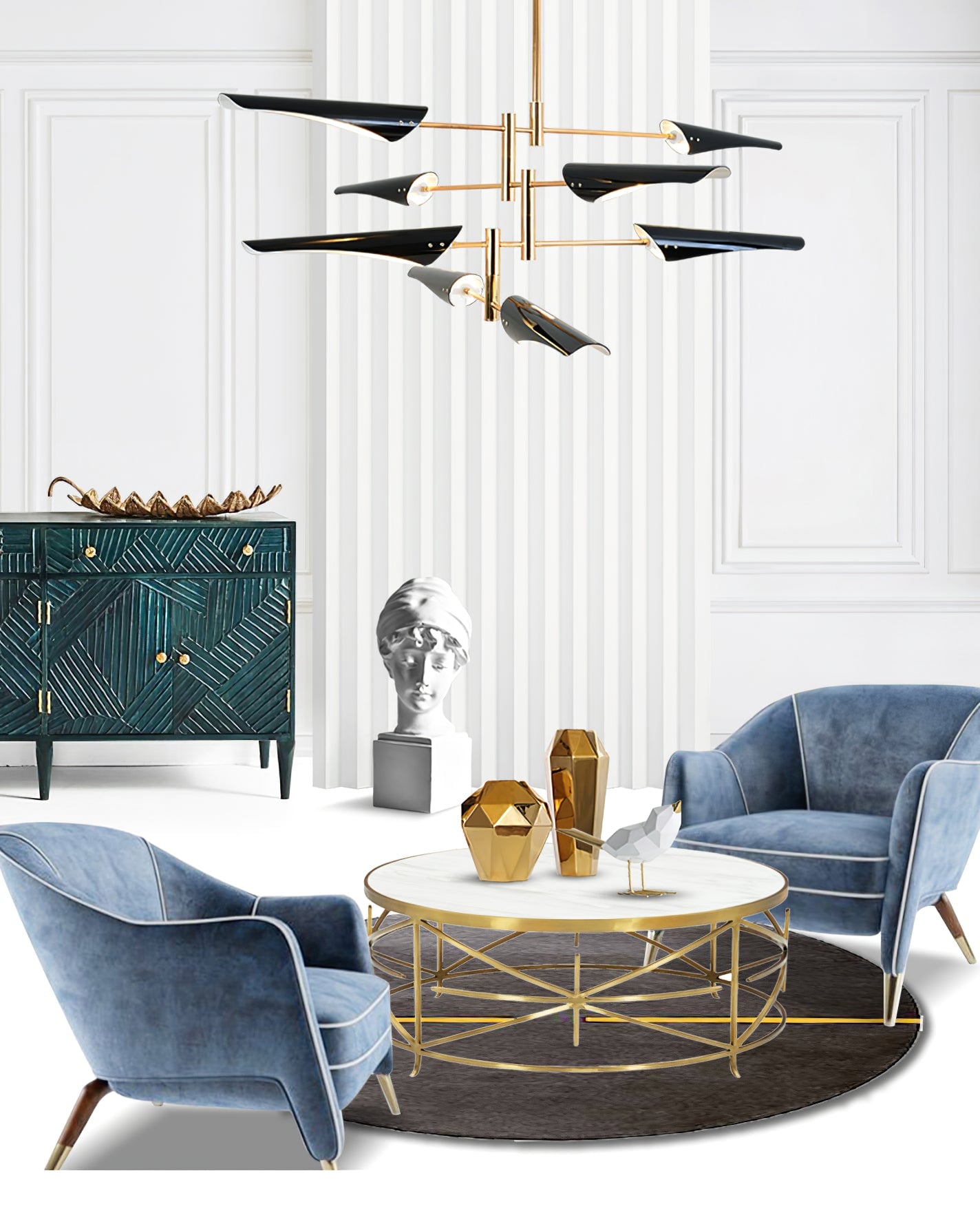 Abelon Chandelier - Lumpaz