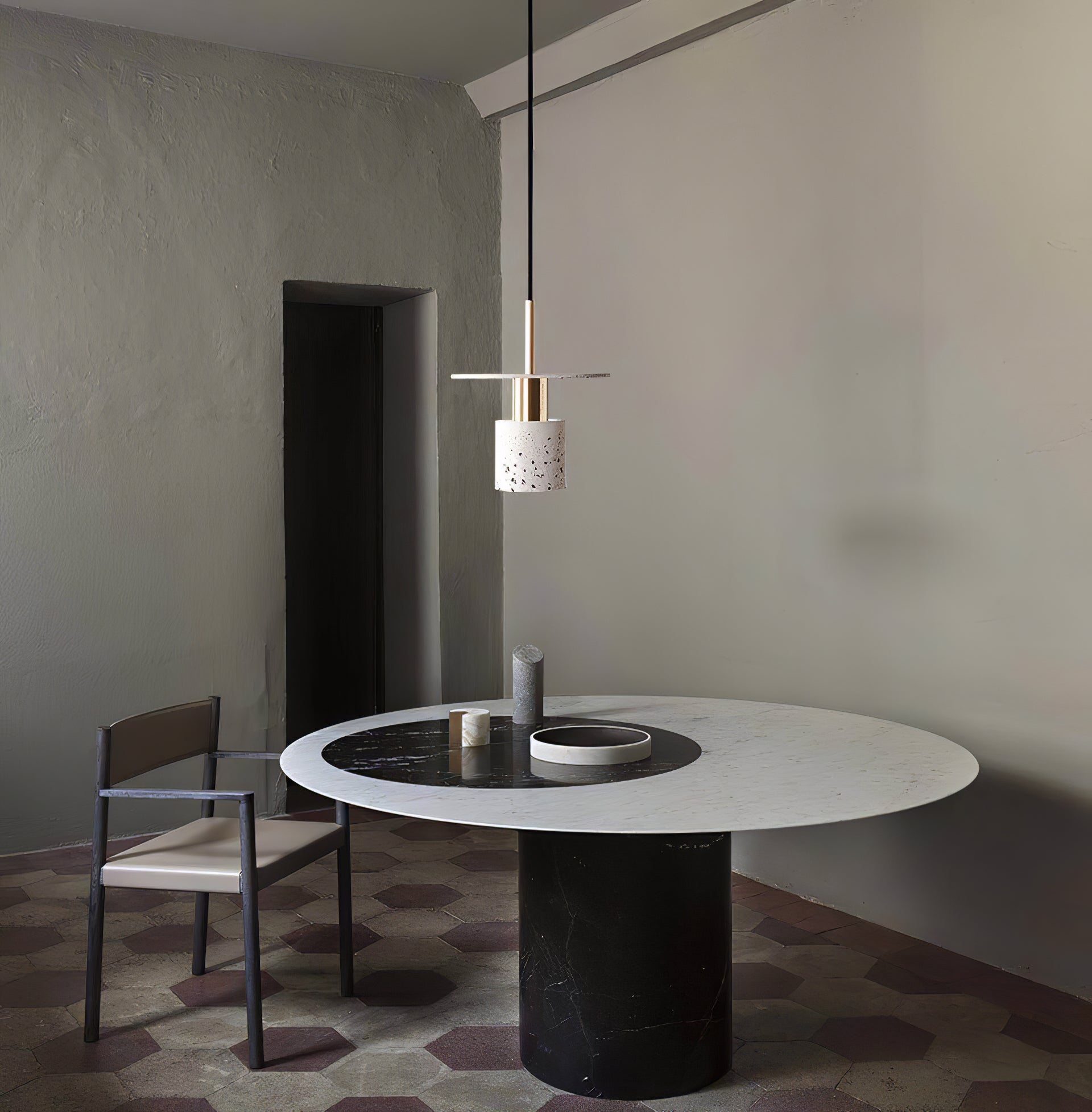 Terrazzo Drop Pendant Lamp - Lumpaz